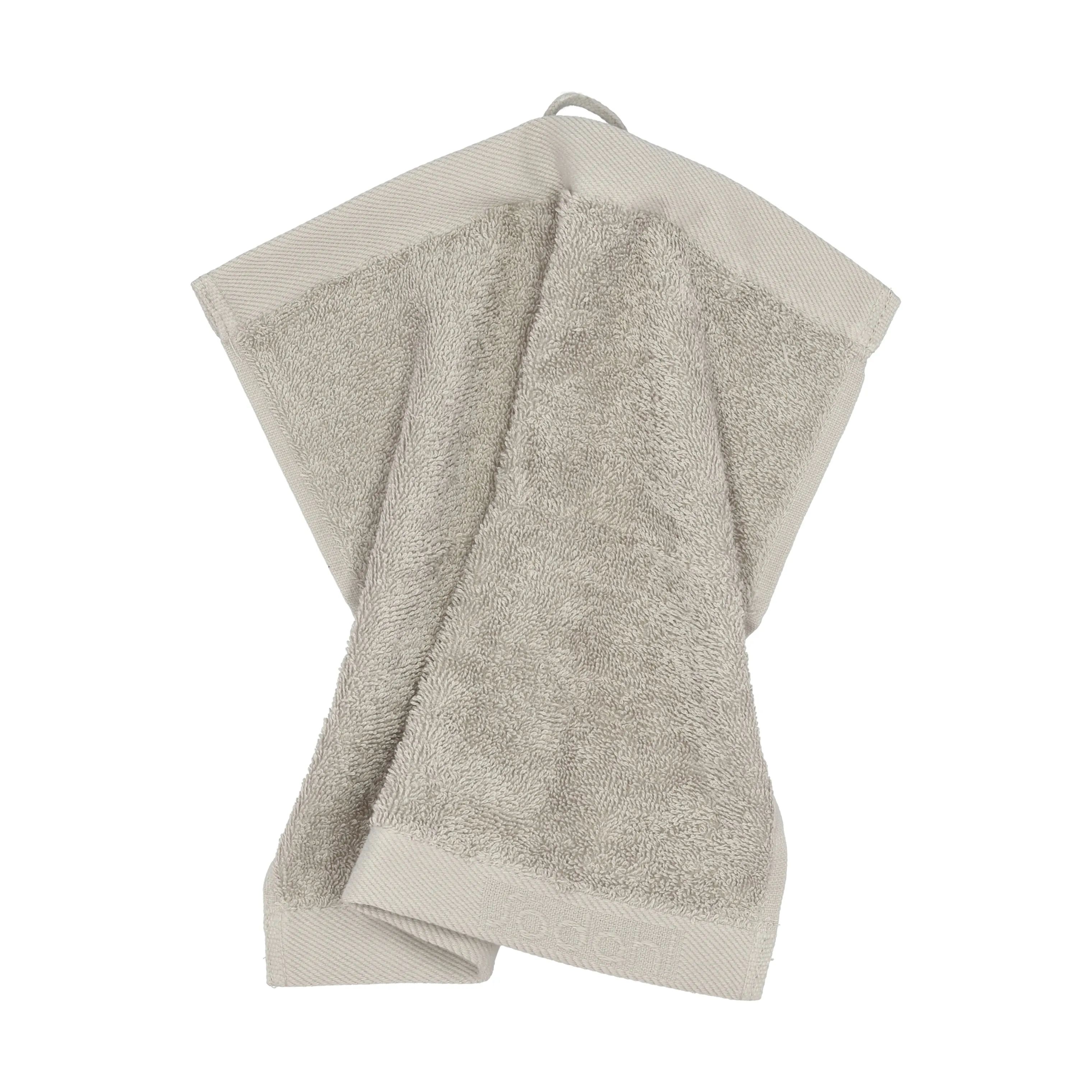 Södahl Vaskeklude Organic Comfort Vaskeklud i Light Grey 2, 3