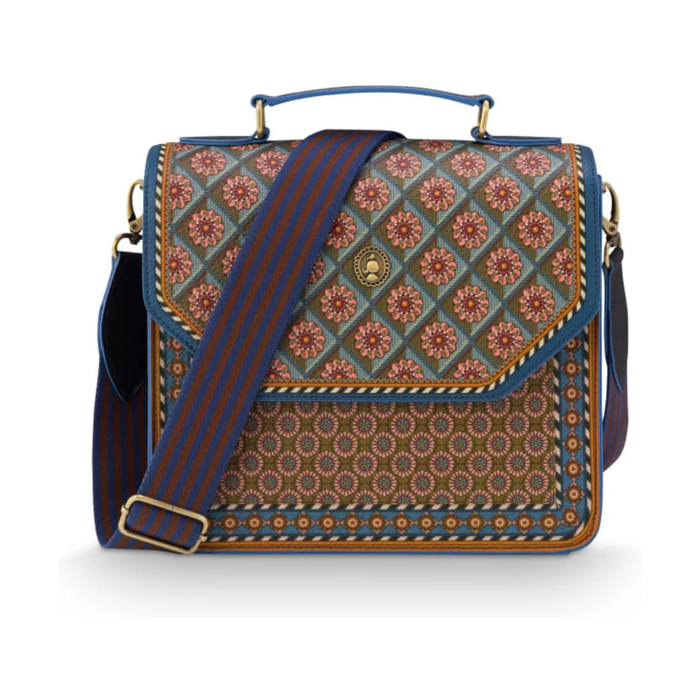 PIP Studio Øvrigt interiør Frances Crossbody Taske i Blue, B21,5 x L25 cm, 7
