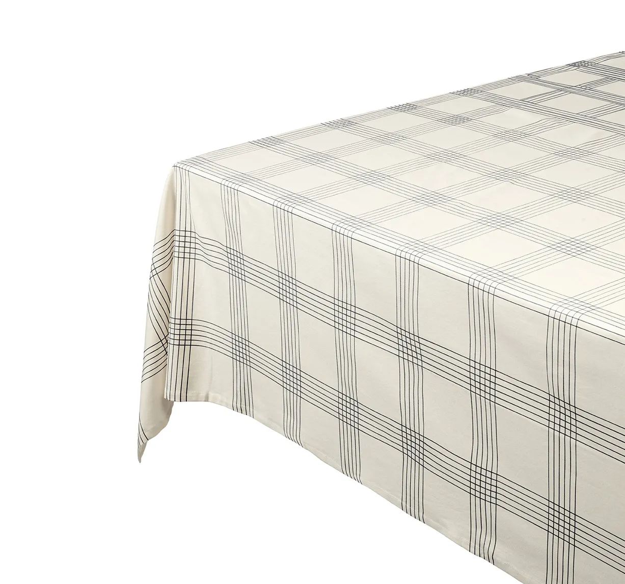Broste Copenhagen Duge Alice Dug i Black/Natural, 300 cm, 3