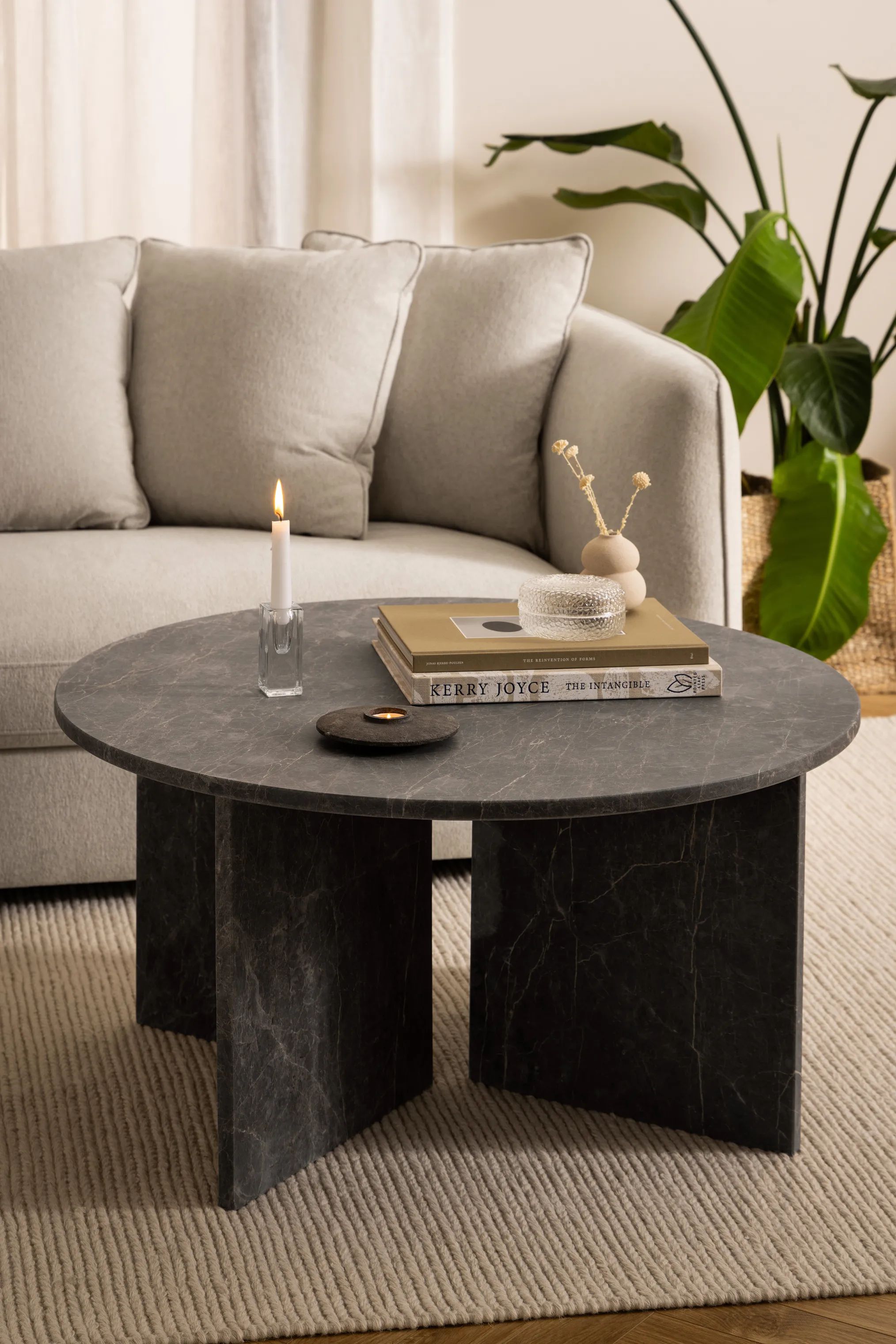 CASA Living Sofaborde Vega Sofabord i Mat brun, 3