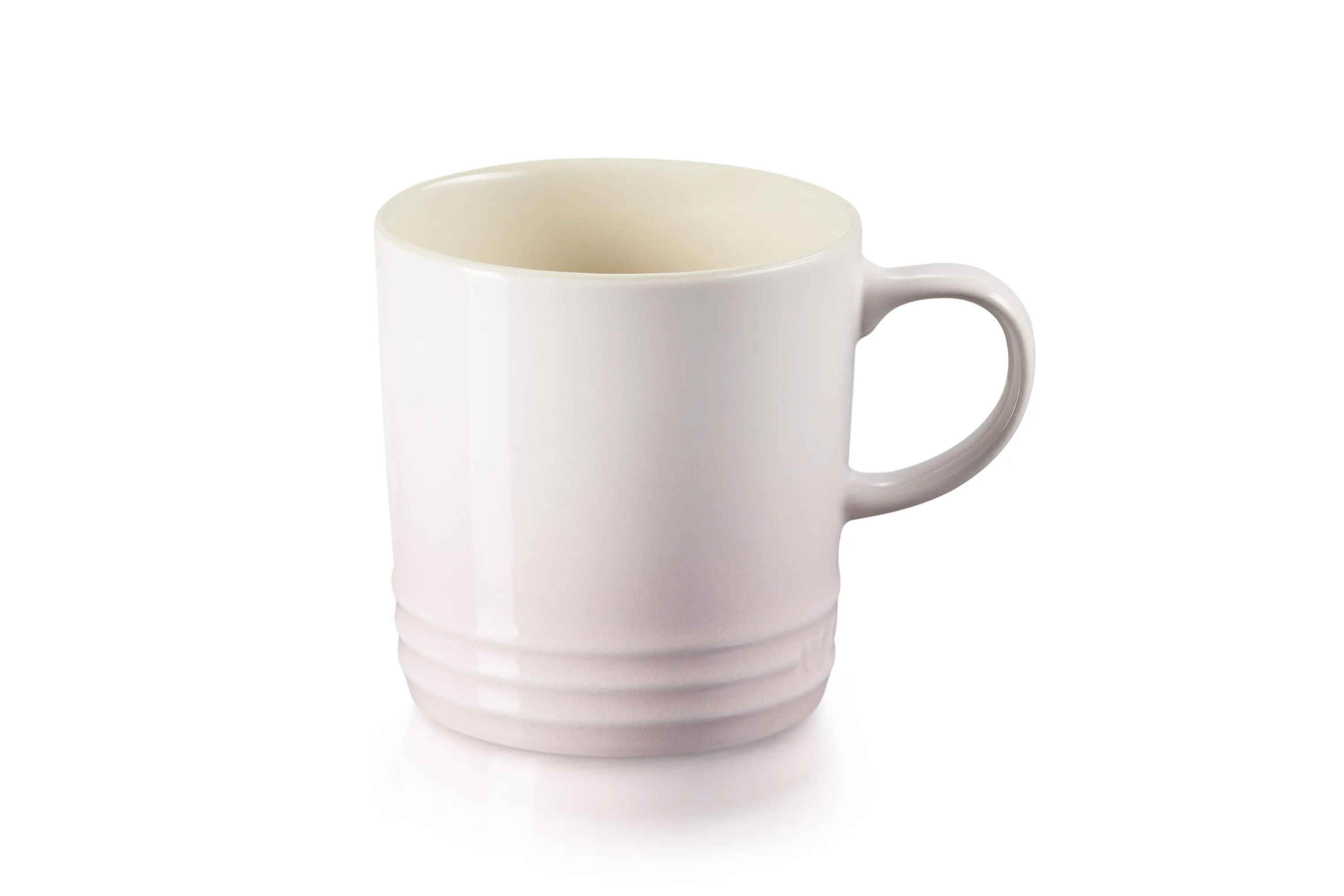 Le Creuset Krus og kopper med hank Krus i Shell Pink, 35 cl, 1