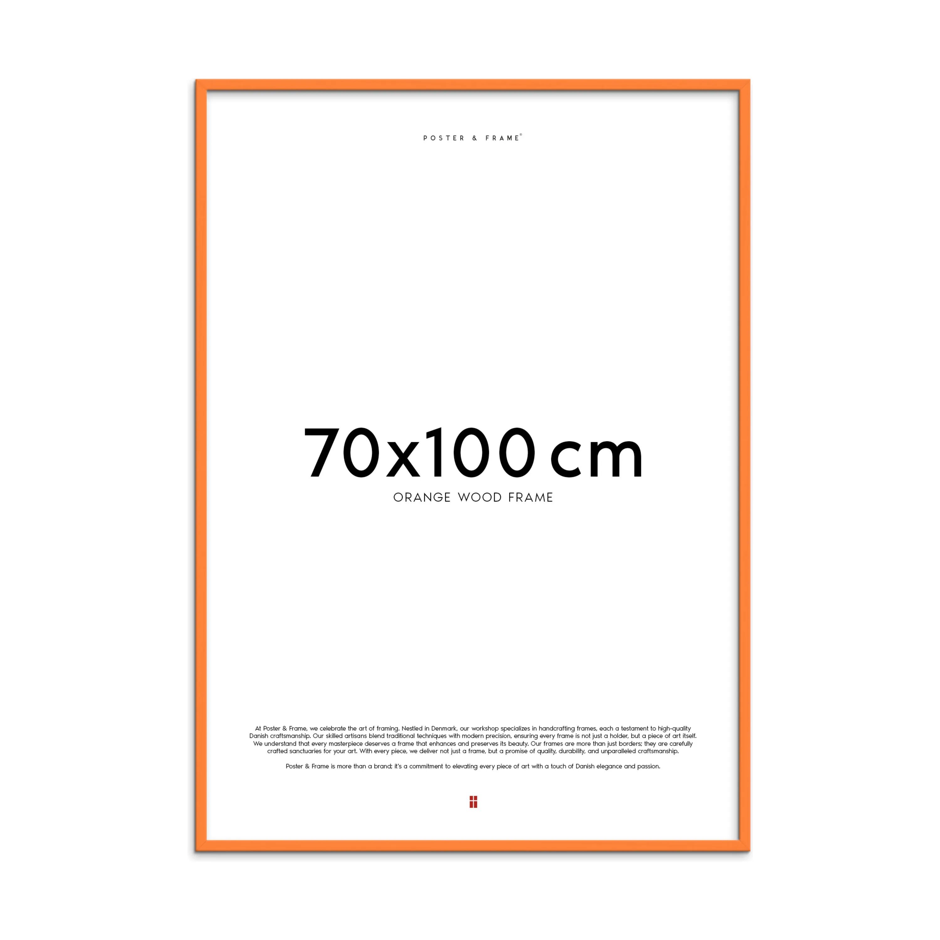 Poster&Frame Billedrammer Billedramme i Orange, 1