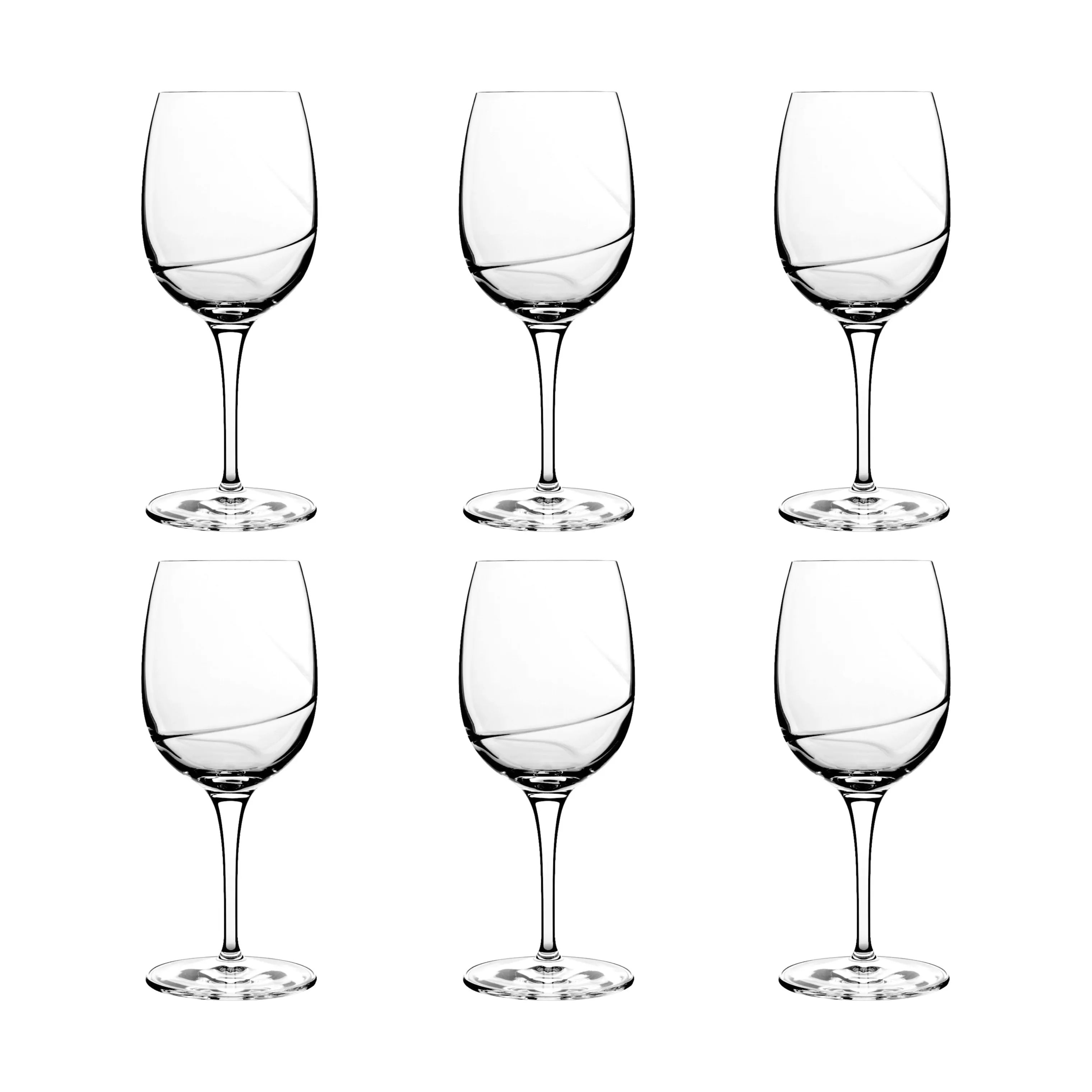 Luigi Bormioli Rødvinsglas Aero Rødvinsglas - 6 stk. i Klar, 57 cl, 1