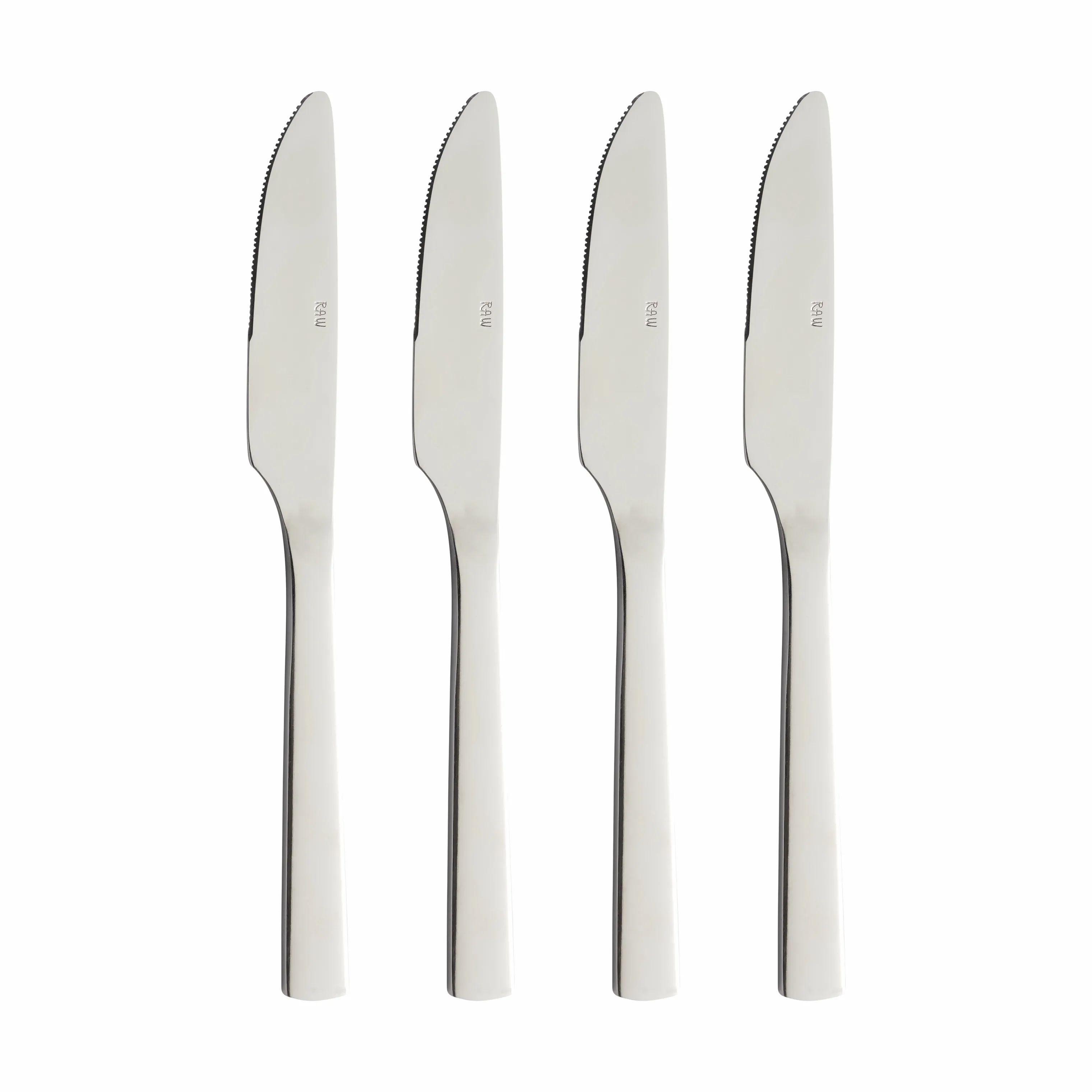 RAW by Aida Bordknive Raw Kniv - 4 stk. i Blank, 1