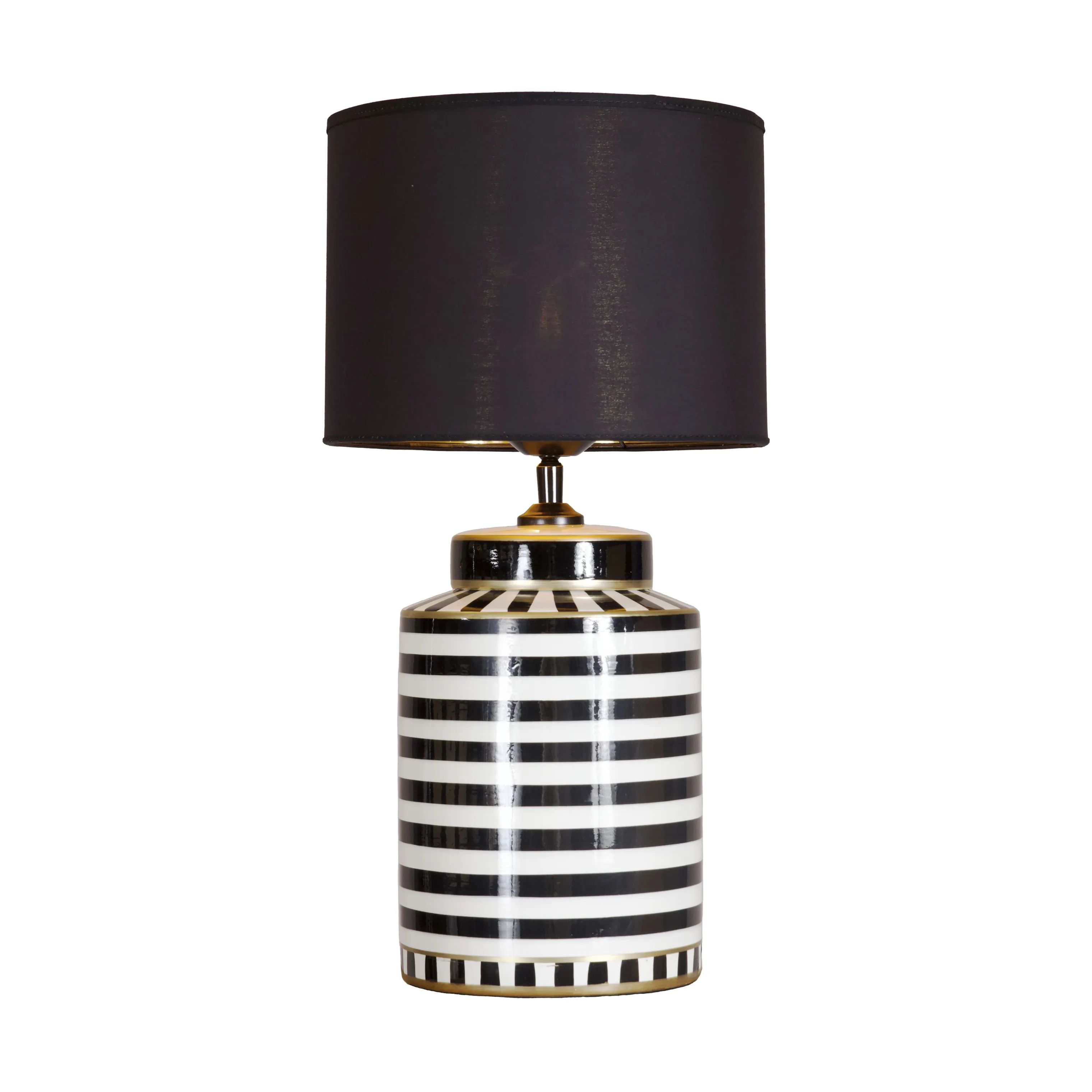 PR Home Bordlamper Gatsby Bordlampe i Svart/Vit, 1