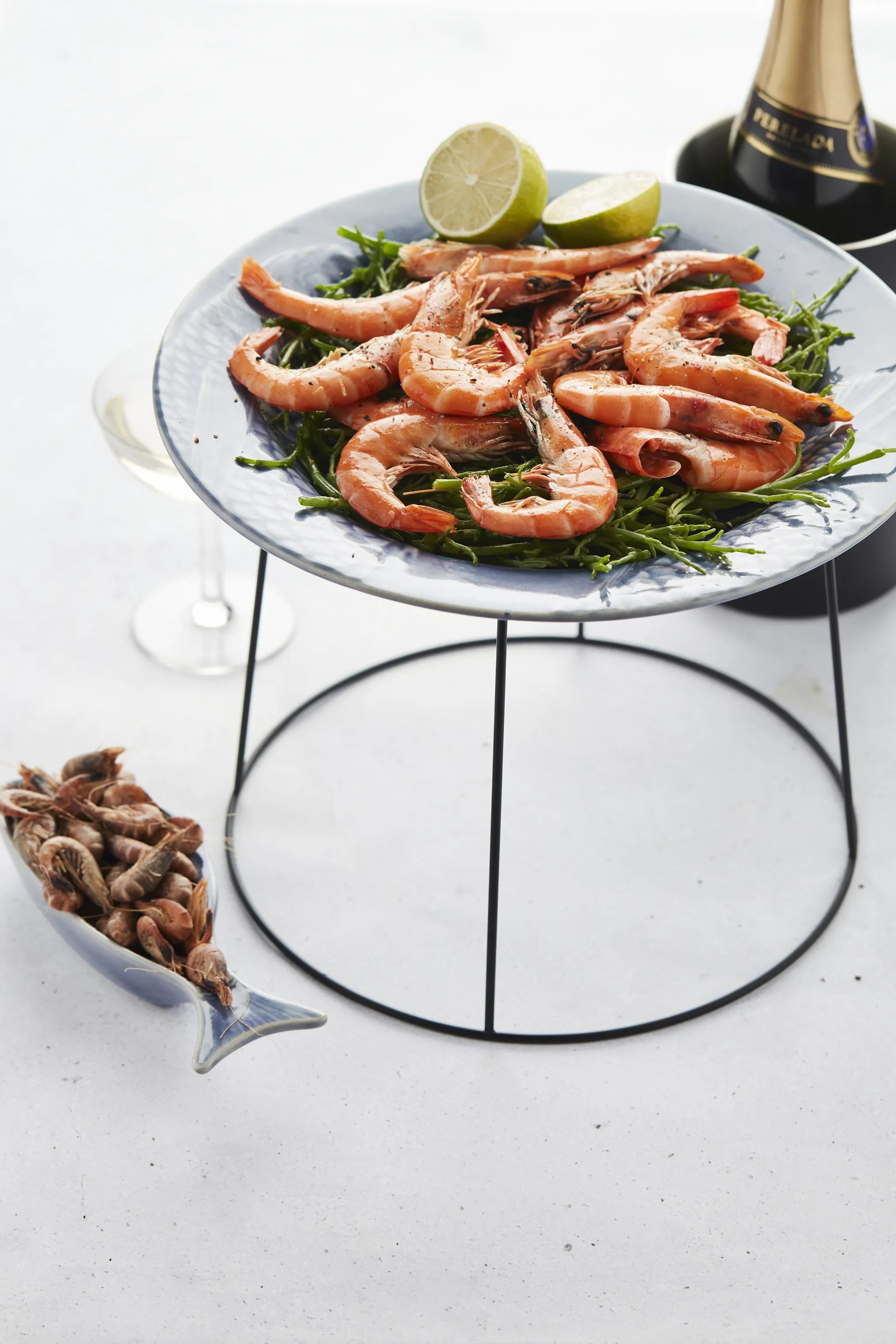 Point Virgule Serveringsfade Skaldyrstallerken holder i Sort, 2