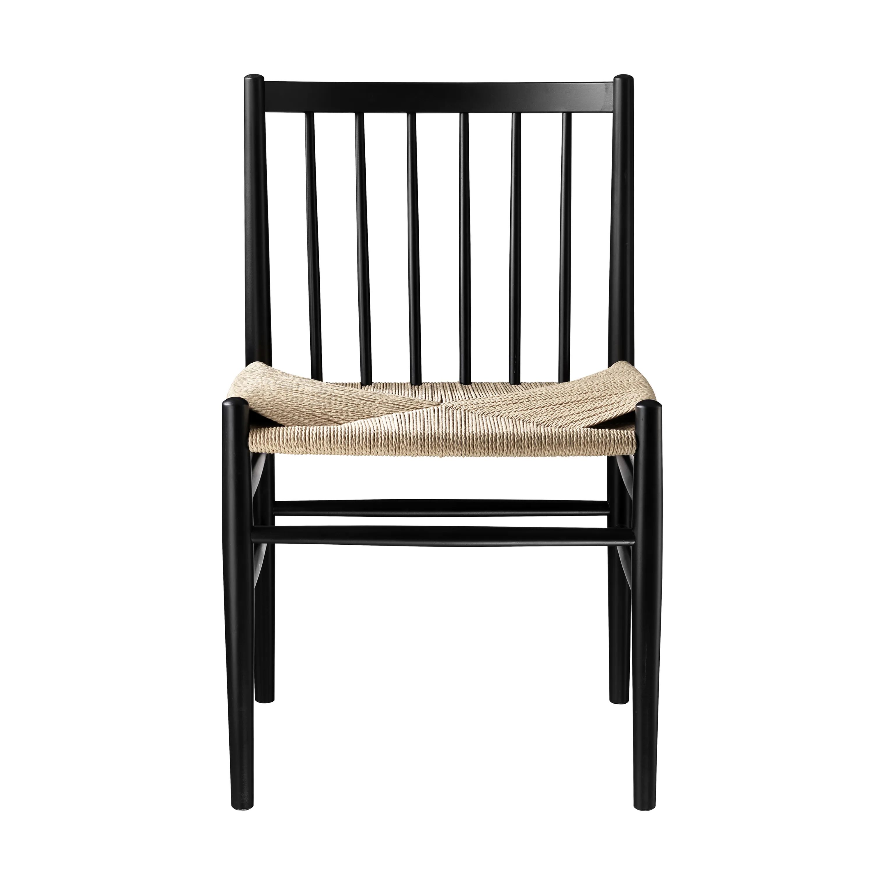 FDB Møbler Spisebordsstole J80 Spisebordsstol i Jet Black (RAL 9005), 4