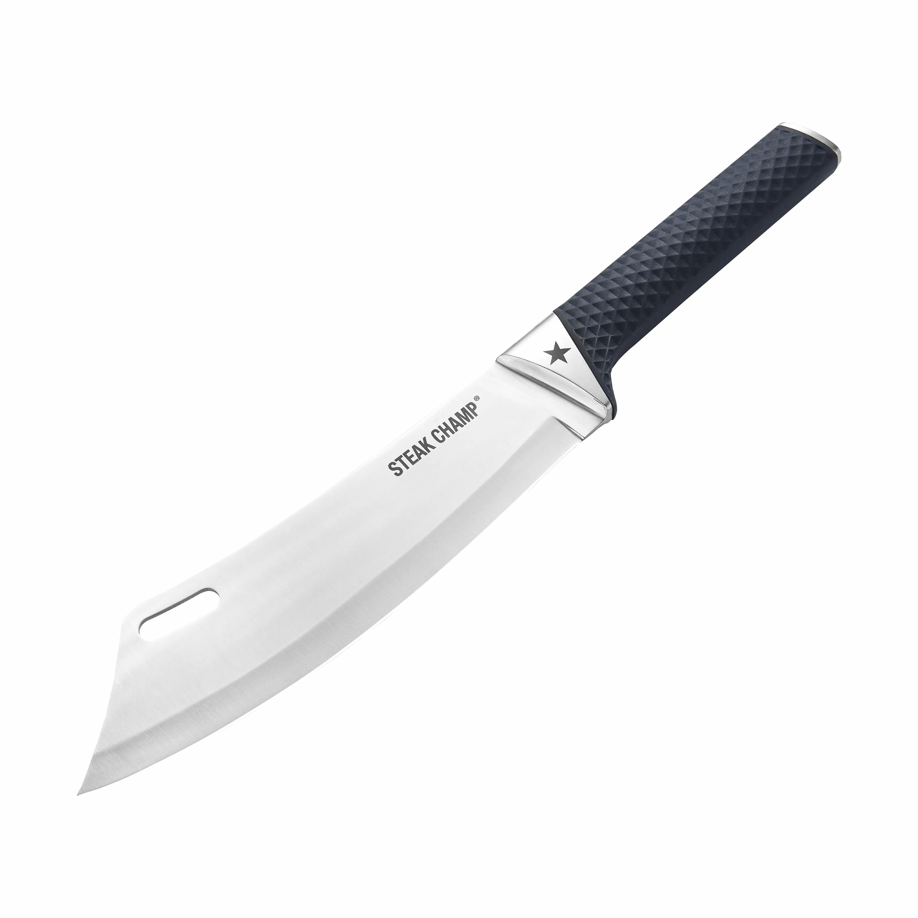 Steak Champ Kokkeknive Chef's BBQ Pro kokkekniv i Sort, 1