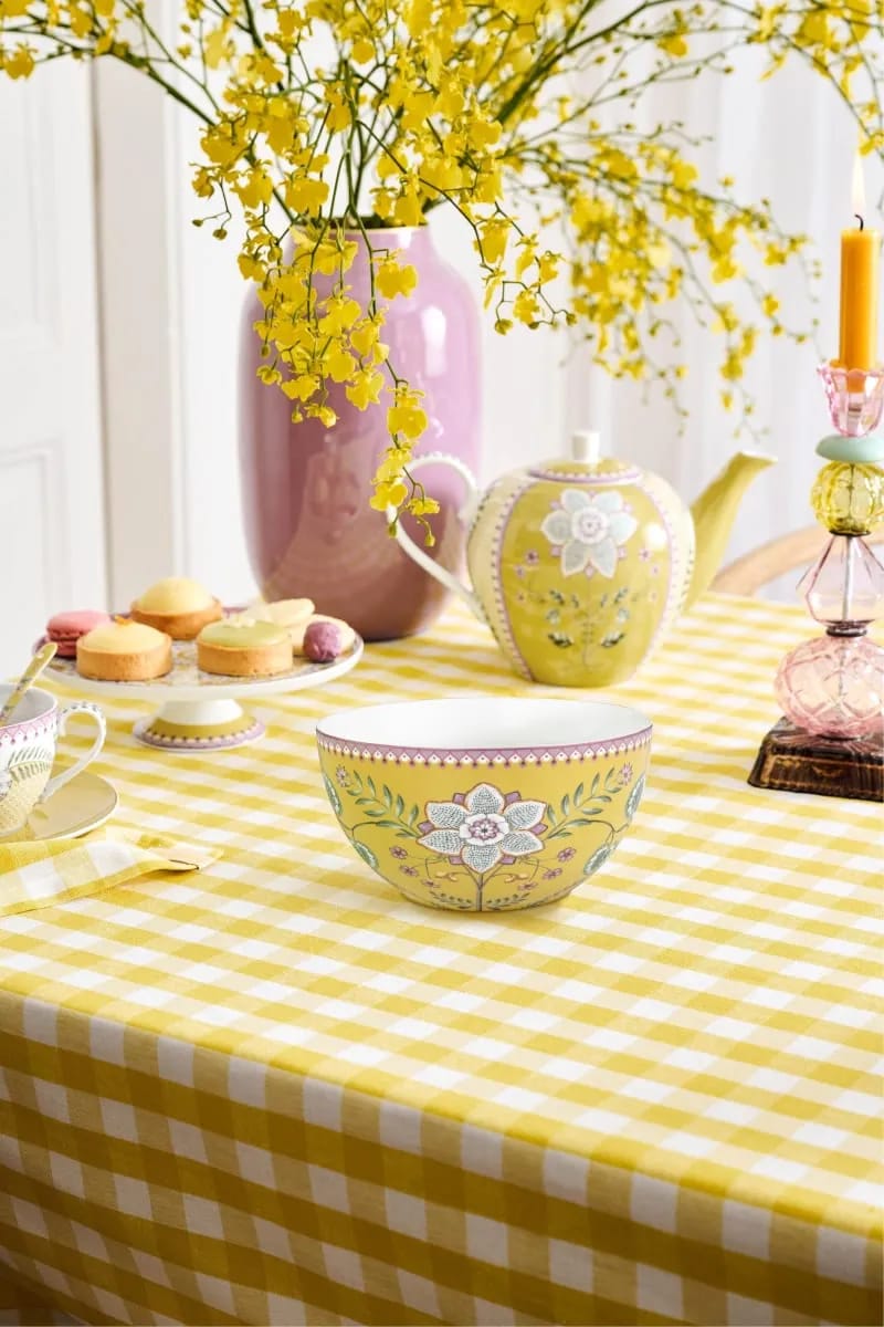 PIP Studio Serveringsskåle Lily & Lotus Skål i Yellow, 2