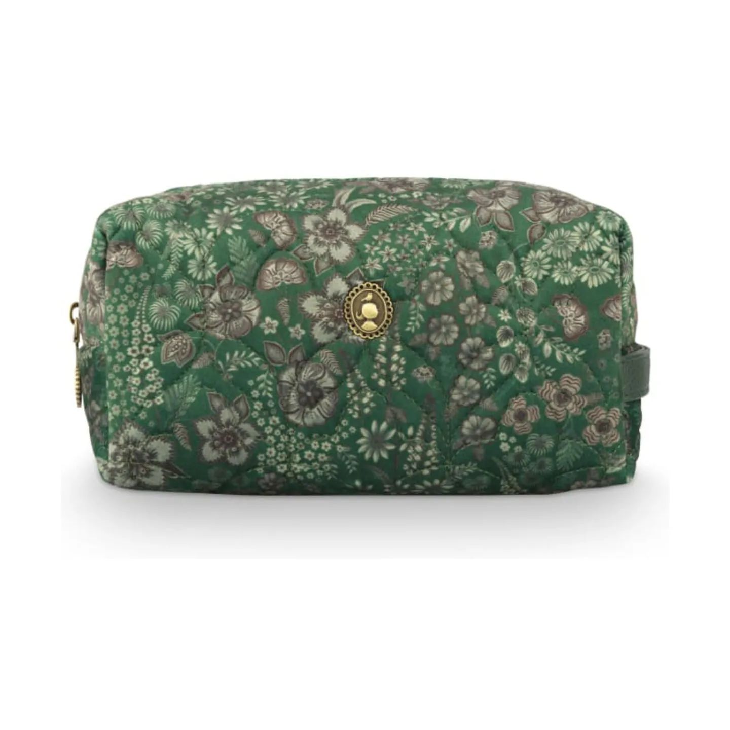 PIP Studio Toilettasker Coco Kosmetiktaske i Green bloom, 1