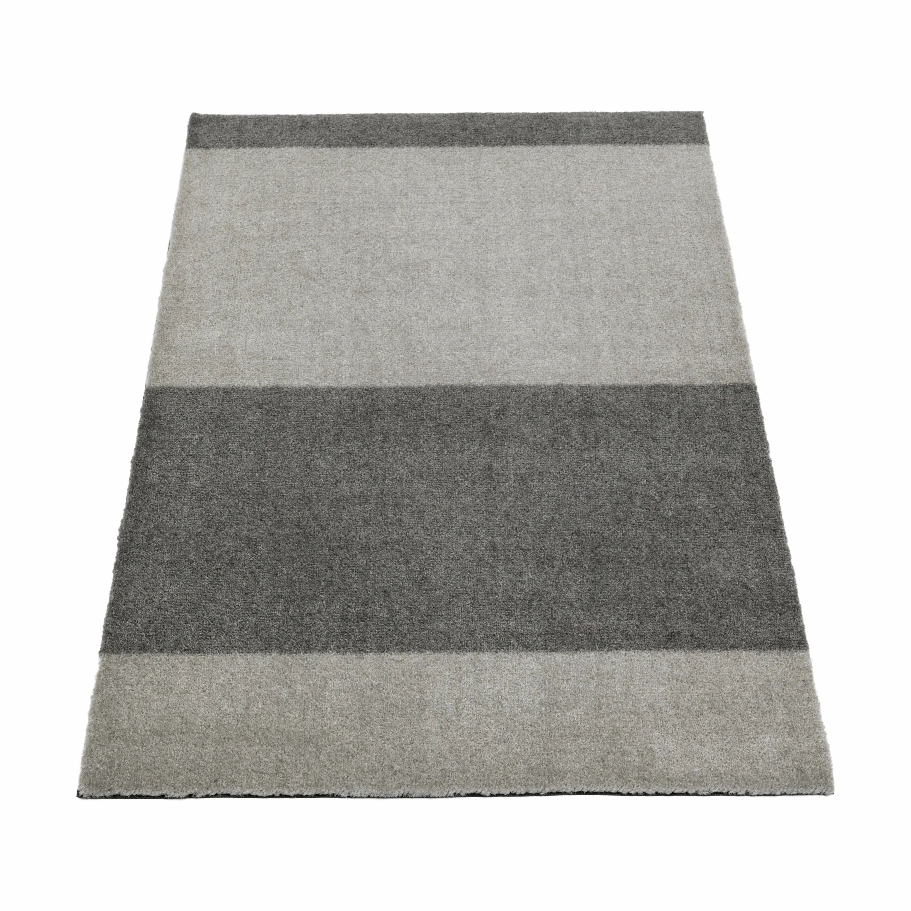 Tica Copenhagen Dørmåtter Stripes Horisontal Gulvmåtte i steelgrey, B60 x L90 cm, 5