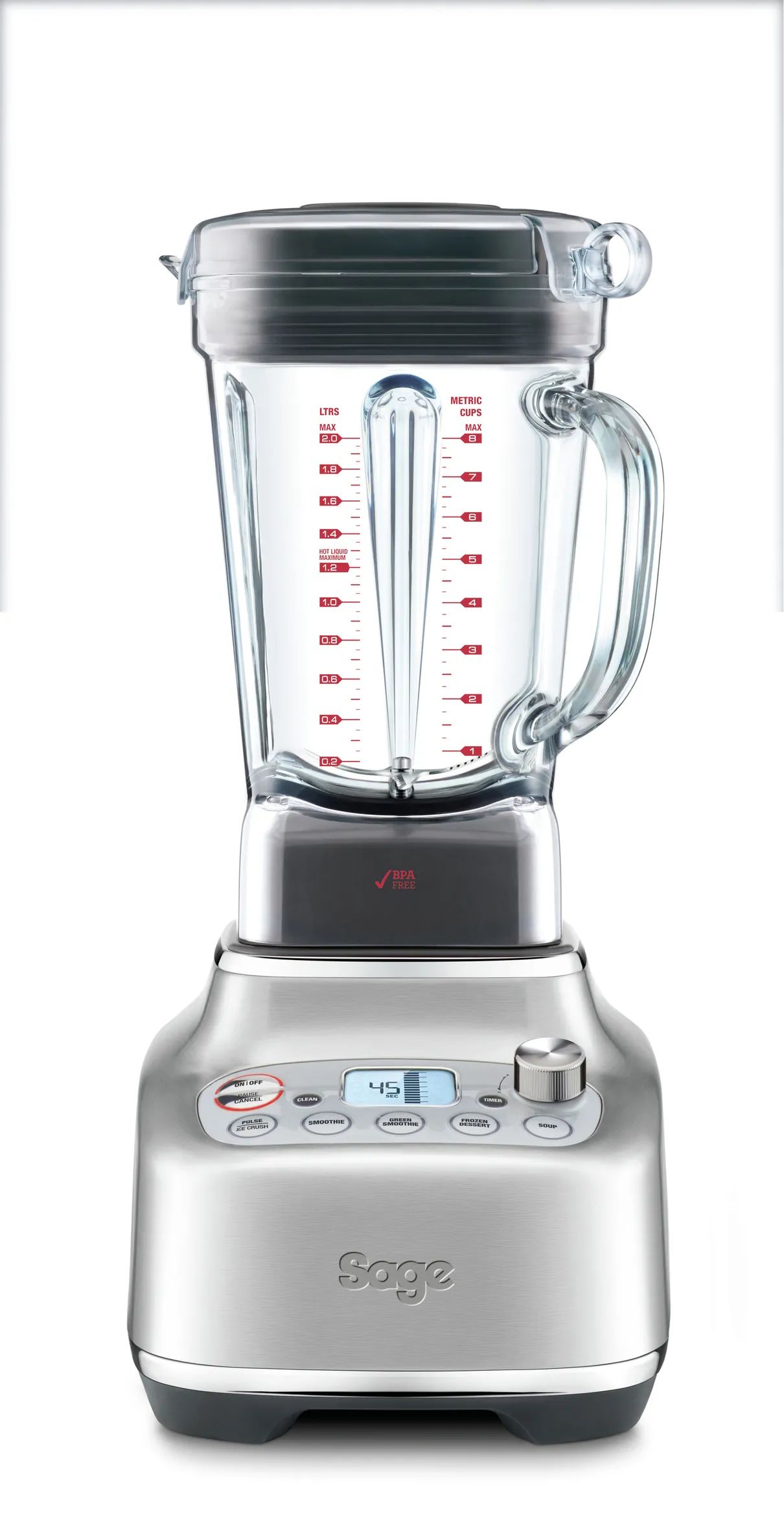Sage Blendere Super Q Blender i Sølvfarvet, 1