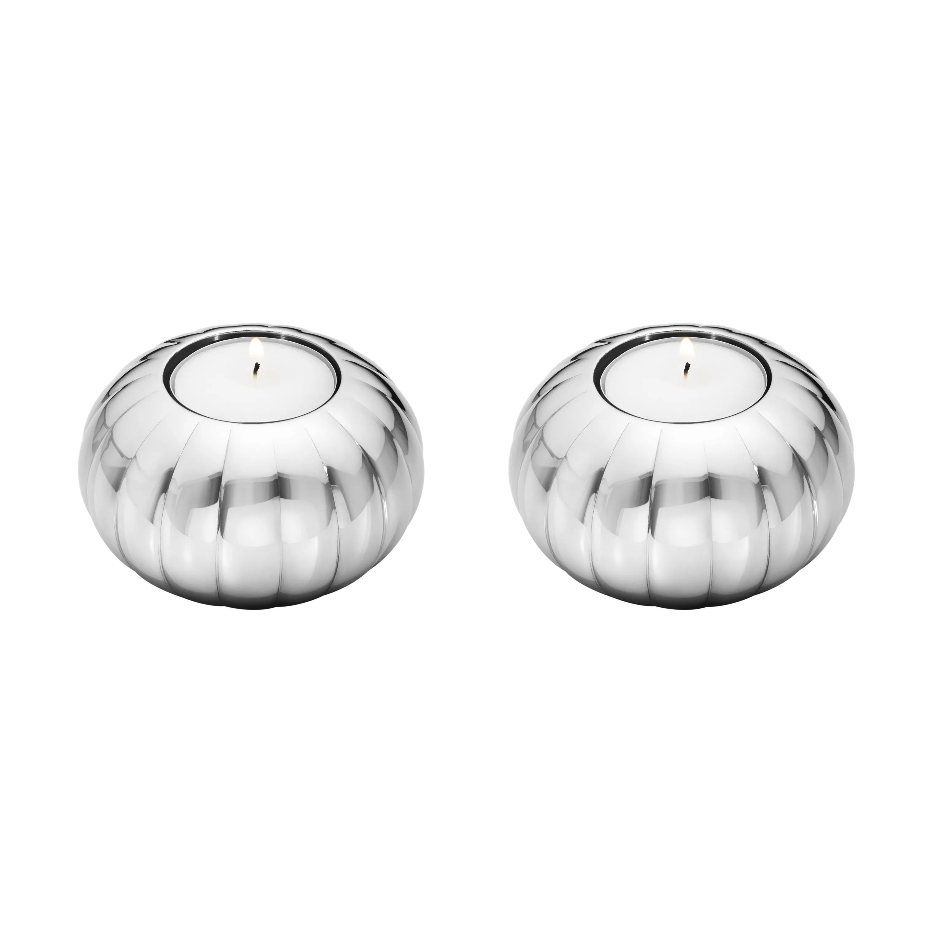 Georg Jensen Fyrfadsstage Bernadotte Fyrfadsstager - 2 stk. i Sølv, 1