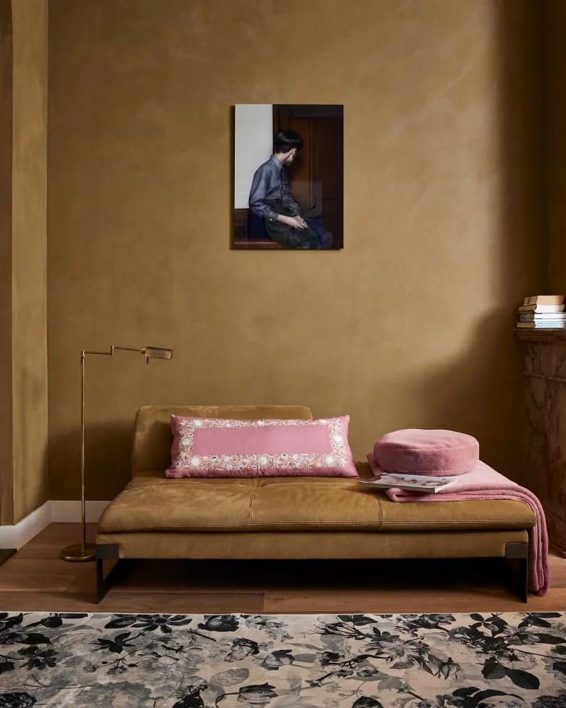 Essenza Plaider Furry Plaid i Mauve, B150 x L200 cm, 3