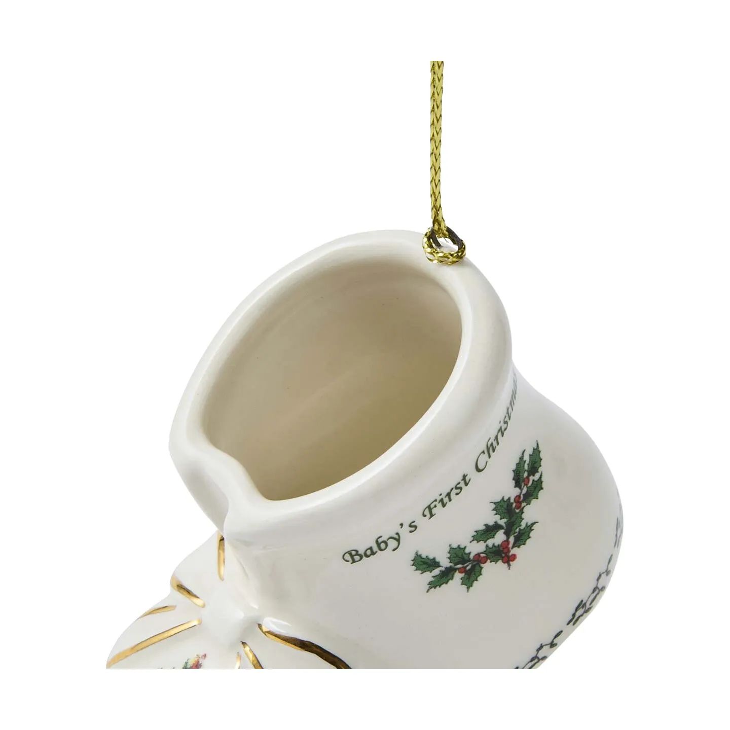 Spode Juleophæng Christmas Tree Juleophæng - Baby støvle i Baby støvle, 3
