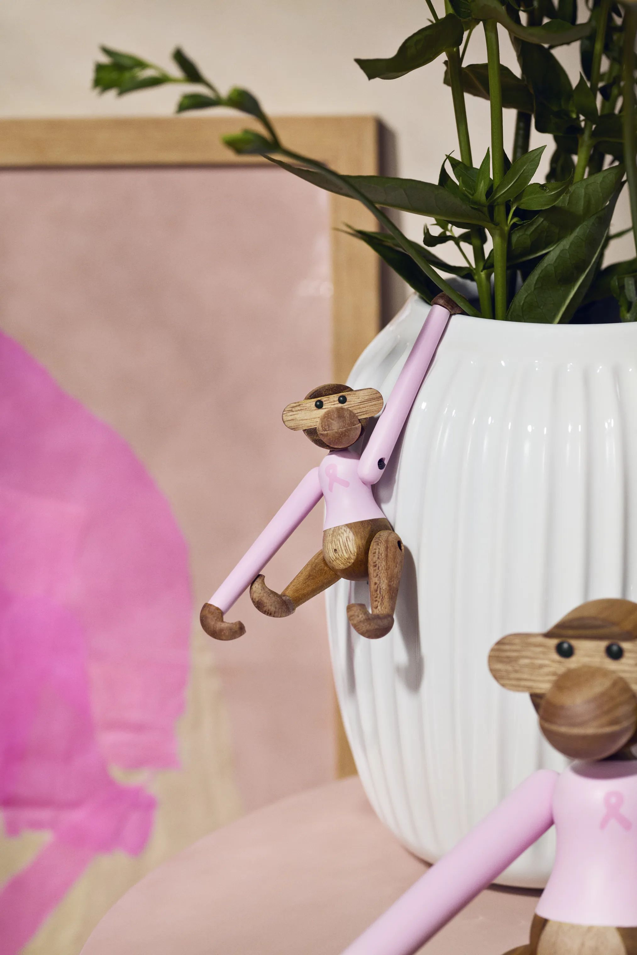 Kay Bojesen Dyrefigurer Monkey Abe x Støt brysterne - Mini i 9,5 cm, 2