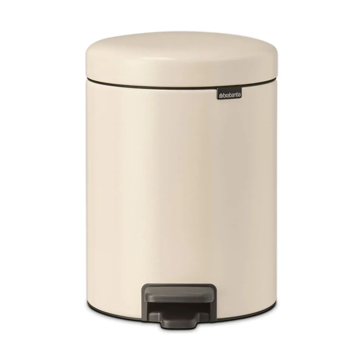Brabantia Toiletspande NewIcon Pedalspand i Soft beige , 5 L, 1