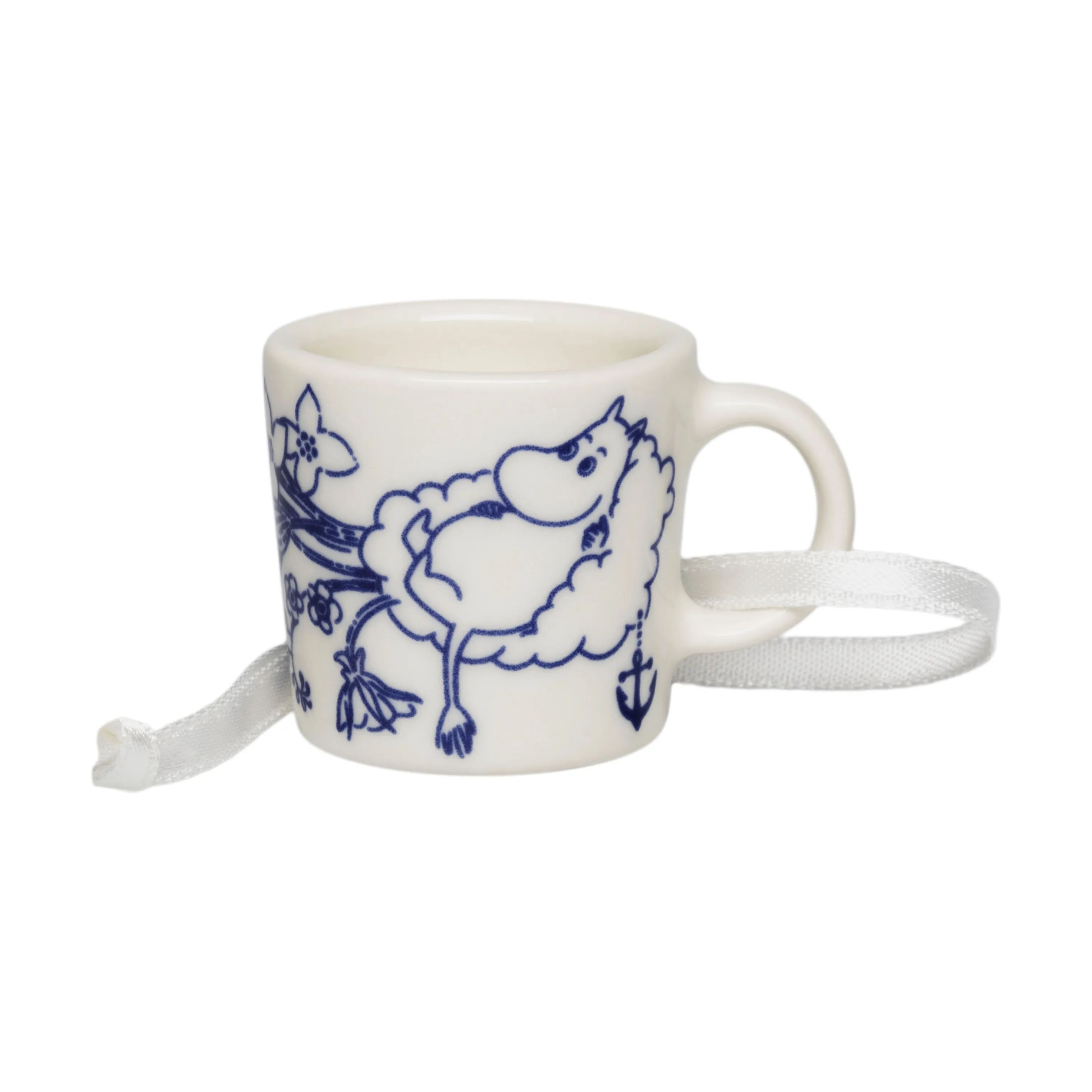 Moomin Arabia Krus og kopper med hank Haru Mini Krus - Mumitrold i Hvid, 1