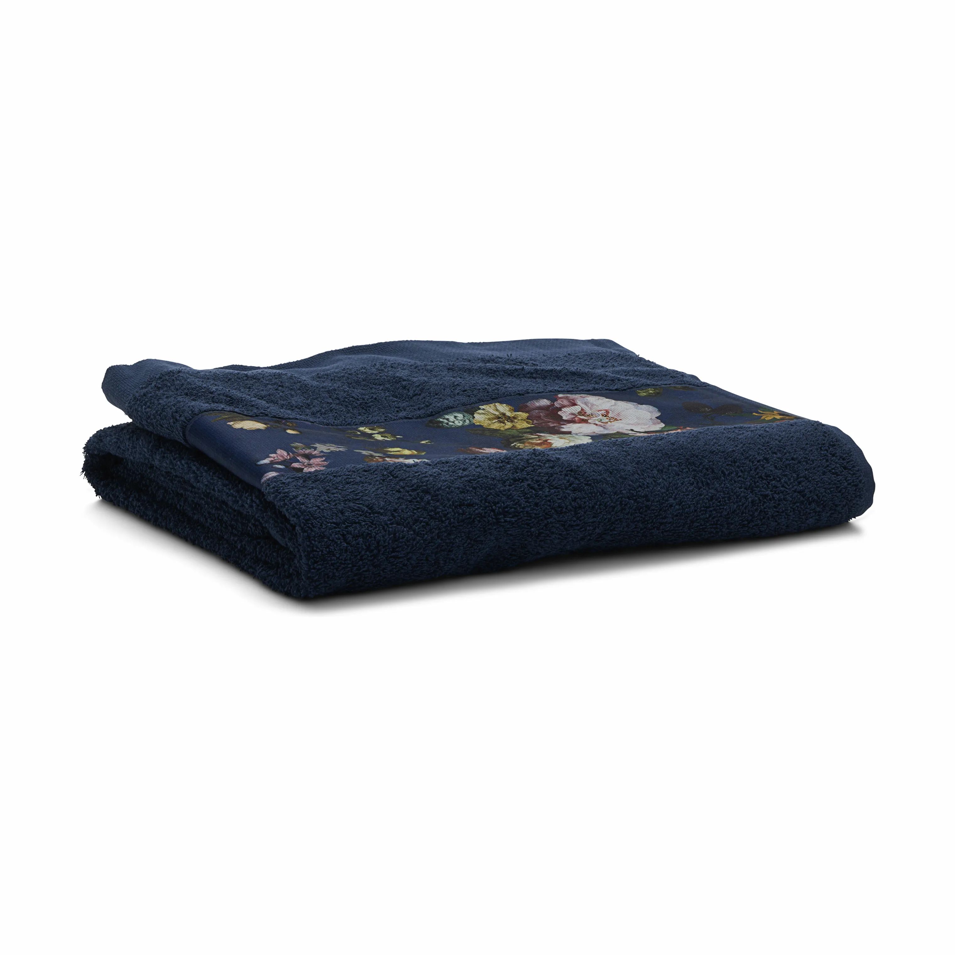 Essenza Håndklæder Fleur Håndklæde i Blue, B70 x L140 cm, 1