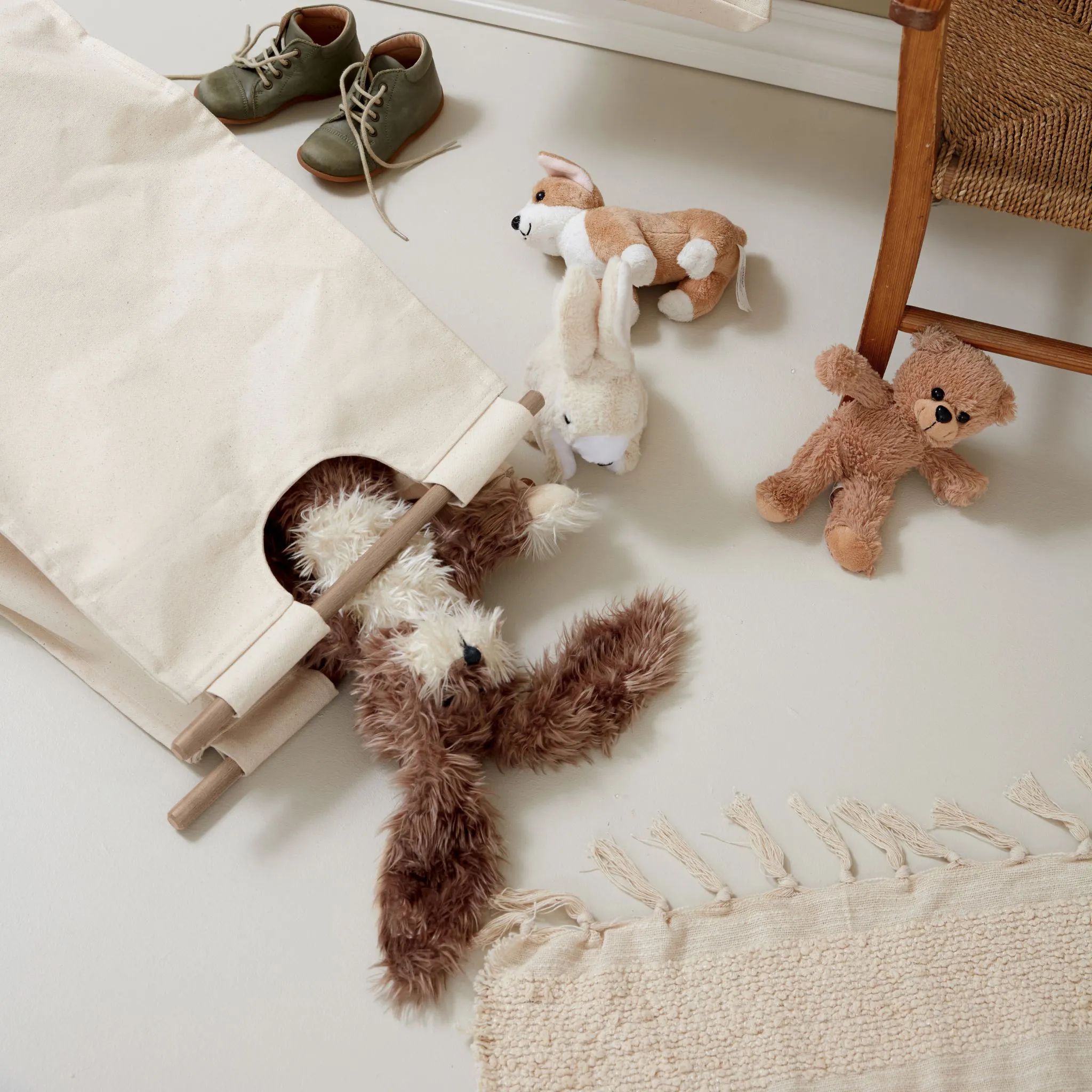ReCollector Vasketøjskurve BagUp Vasketøjskurv i Beige, 3