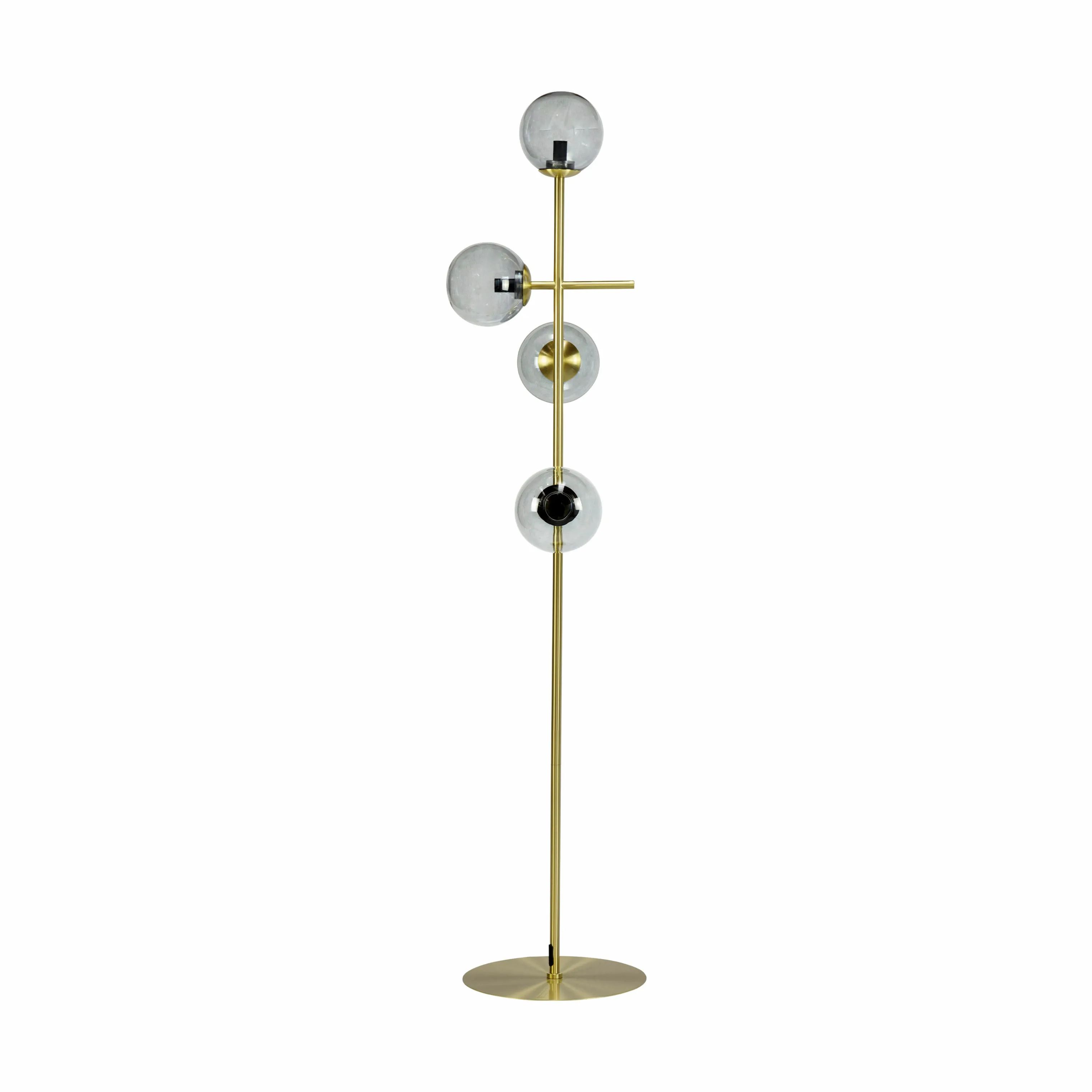 Dyberg Larsen Gulvlamper Como Gulvlampe i messing, 1