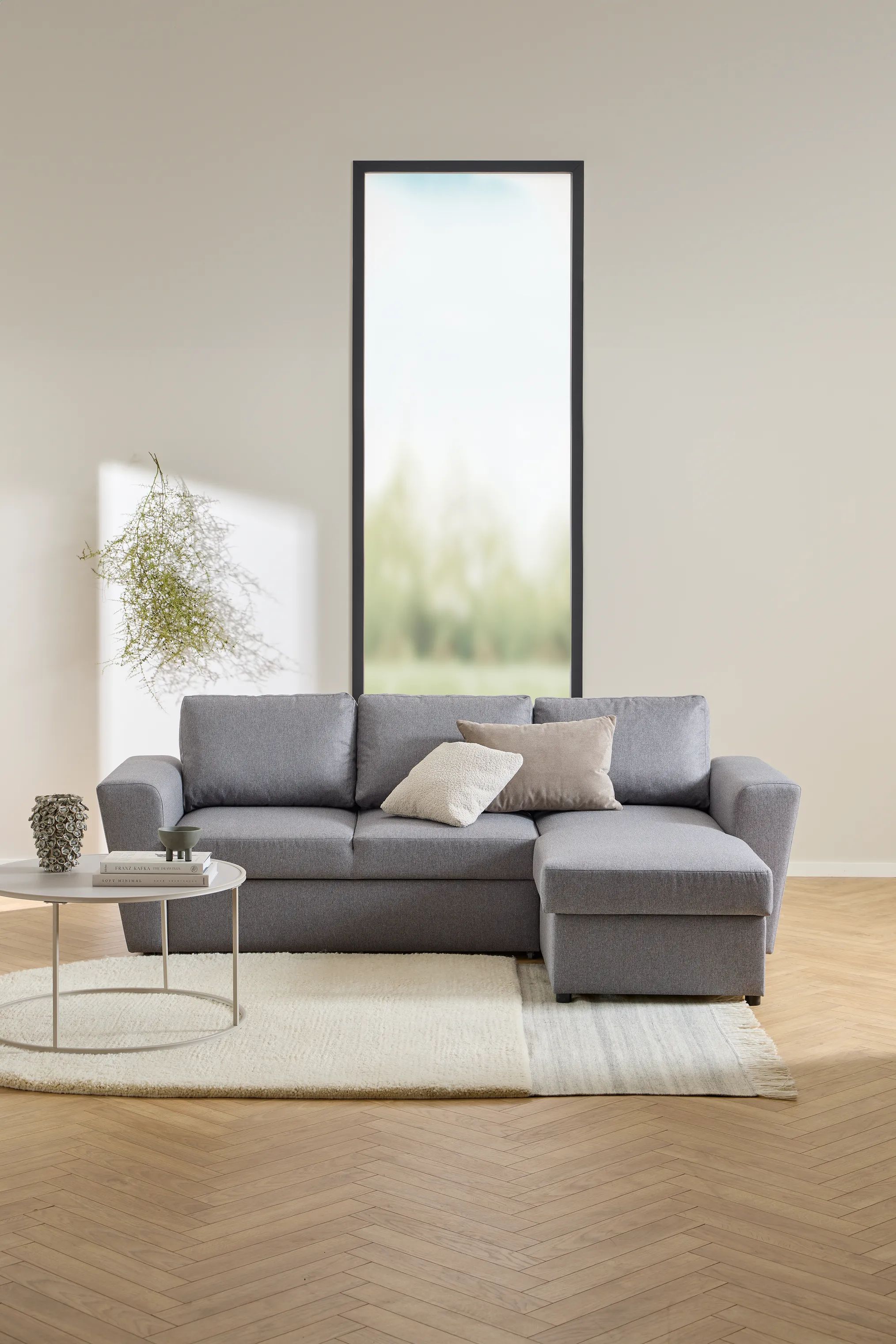 CASA Living Sofaborde Seaford Sofabord i grå, 3