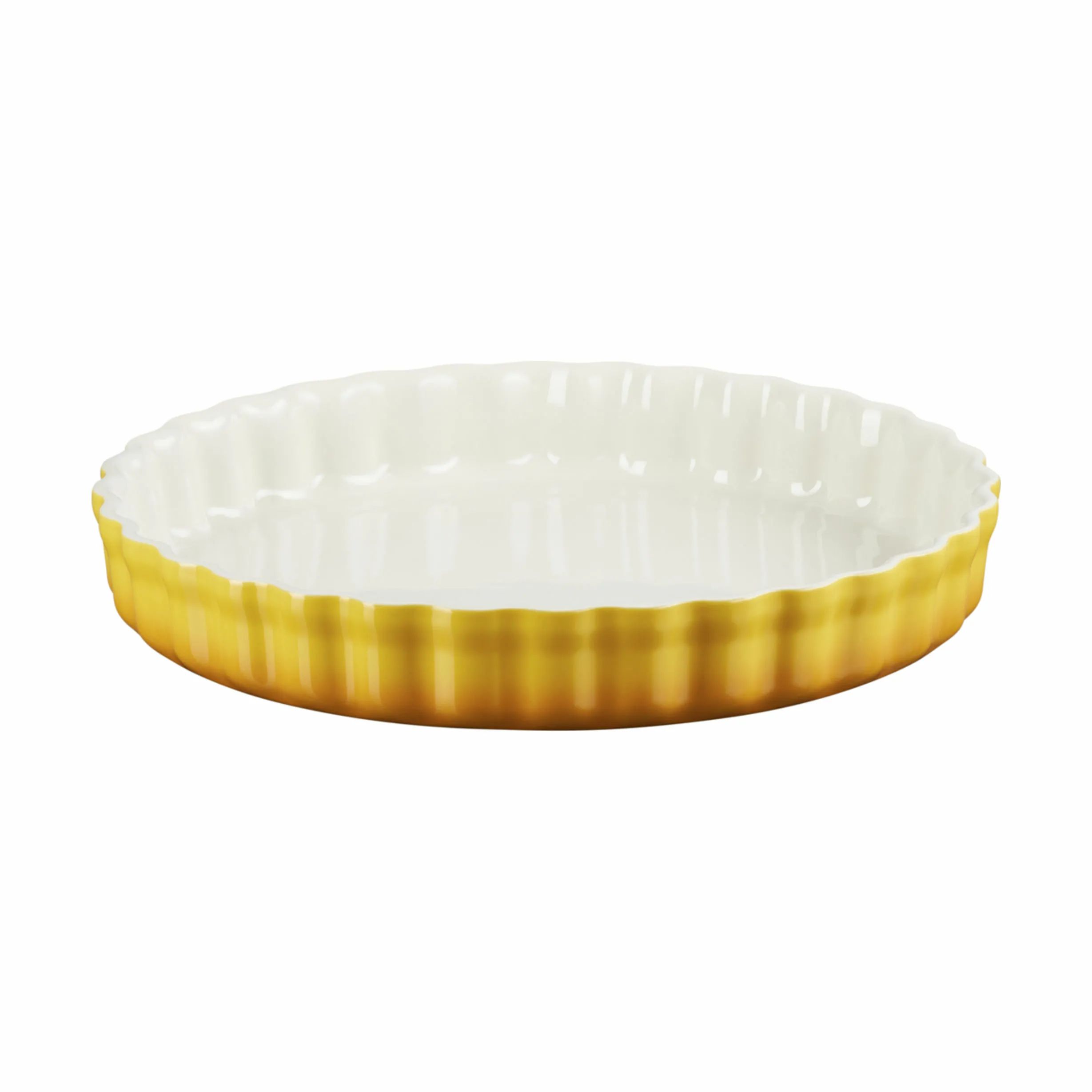 Le Creuset Tærteforme og fade Heritage Tærtefad i Nectar, 28 cm, 1