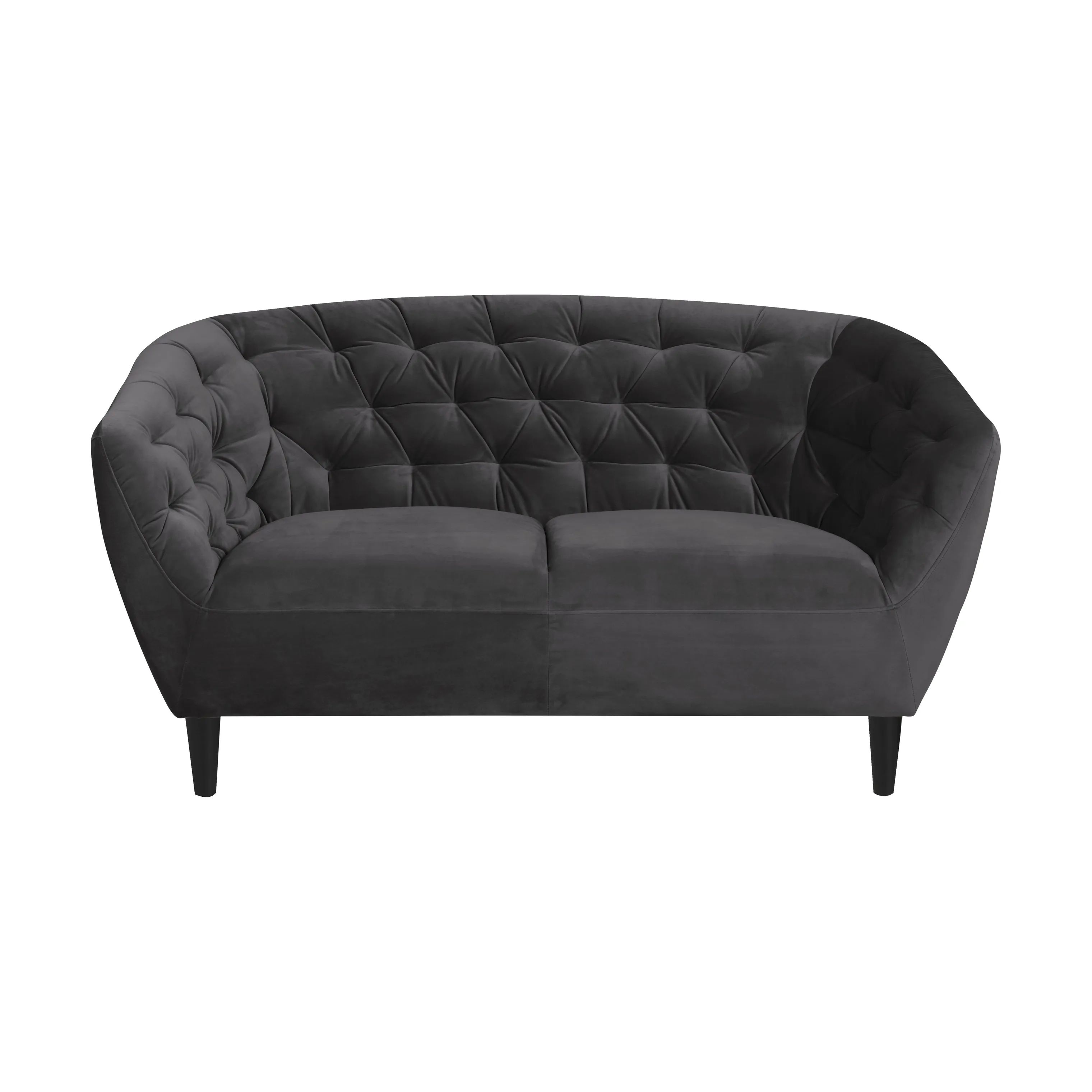 CASA Living Sofaer Ria Sofa i Mørkegrå, 150 cm, 1