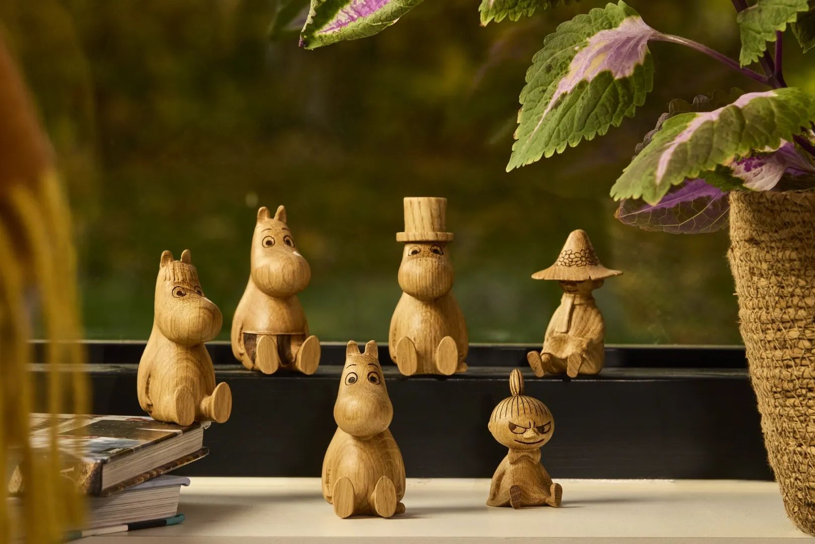 Moomin Øvrige figurer Mumitroldene Træfigur - Mumrikken i Mumrikken, 6,6 cm, 2