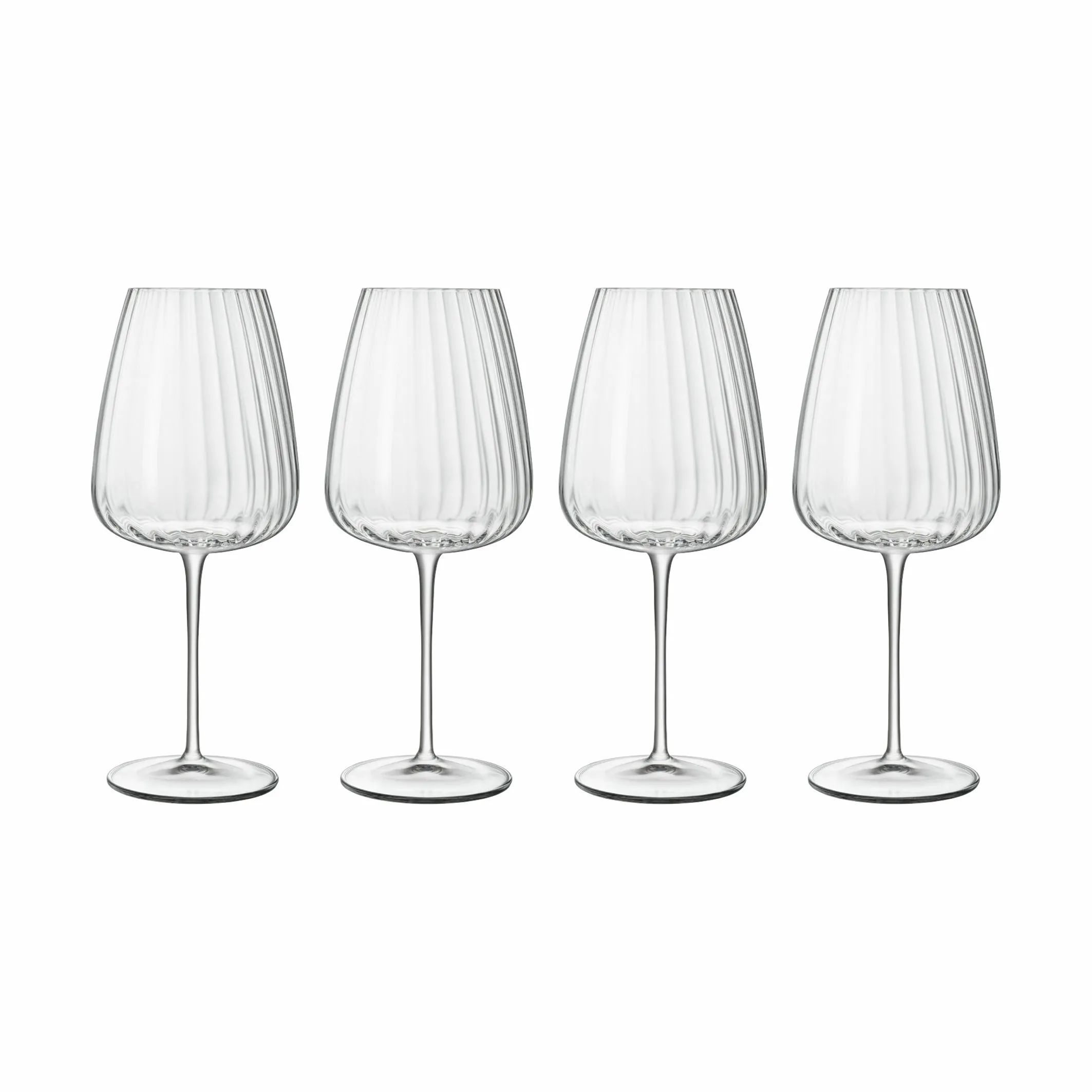 Luigi Bormioli Rødvinsglas Optica Rødvinsglas - 4 stk. i Klar, 70 cl, 1
