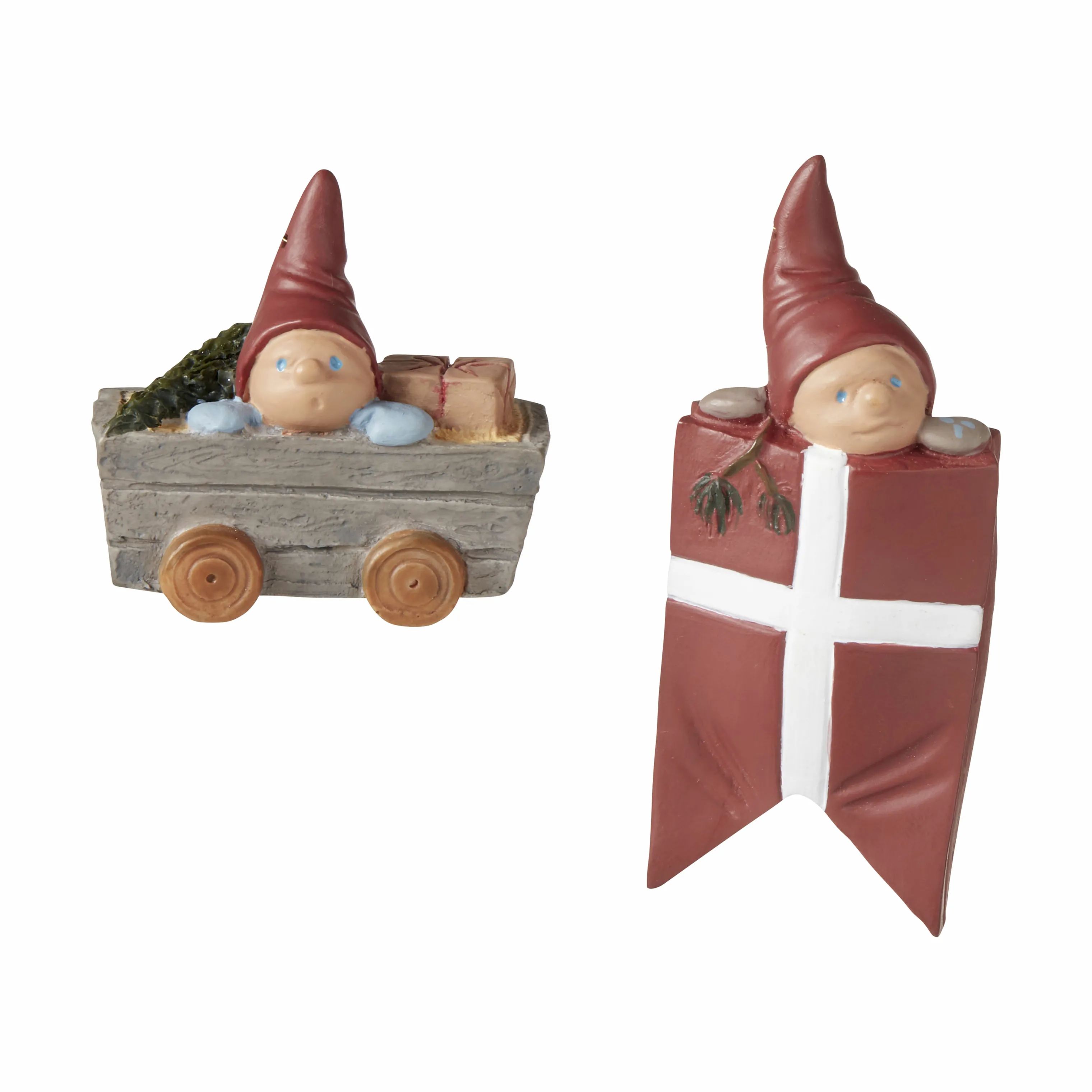 Klarborg Nisser Nisserikker 2021 - 2 stk. i 8 cm, 1