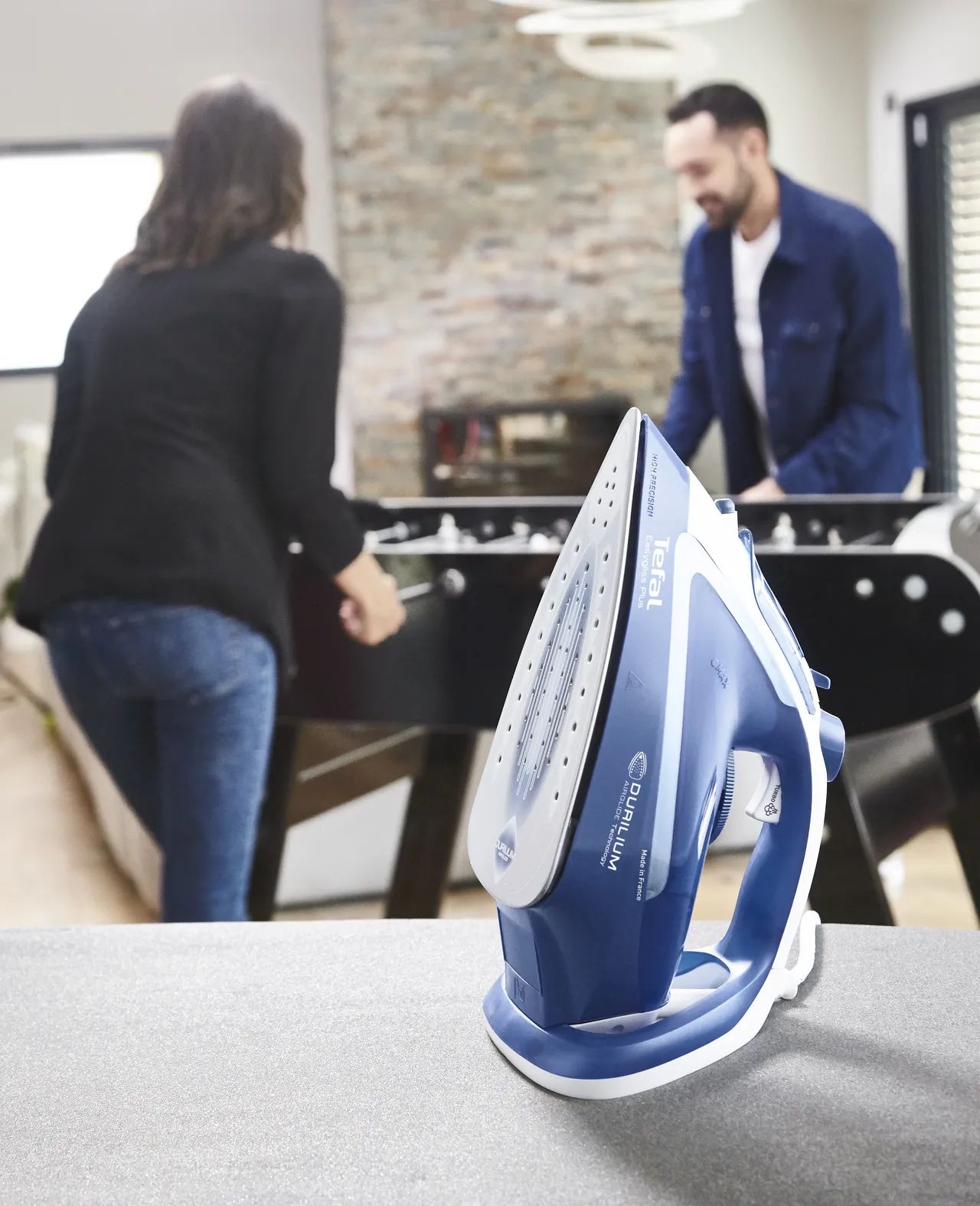 Tefal Strygejern Easygliss+ Dampstrygejern i Blå, 5