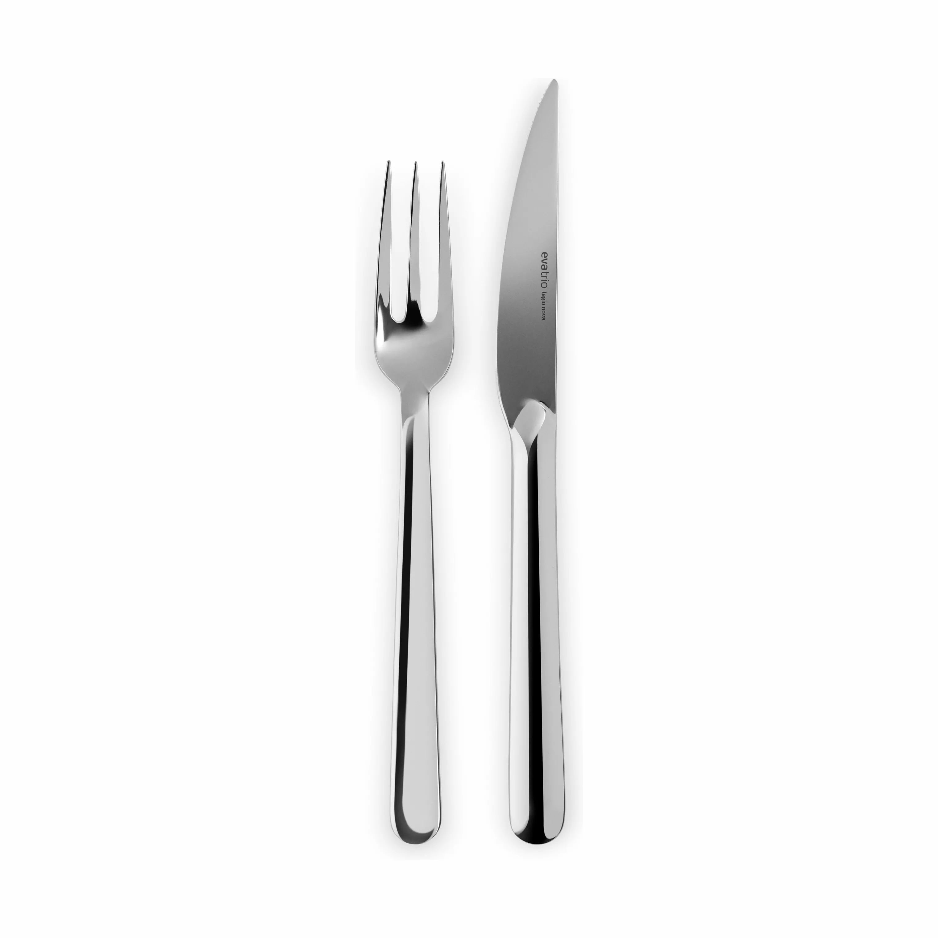 Eva Trio Bestiksæt Legio Nova Grillbestik - 8 dele i Blank stål, 8 stk., 1