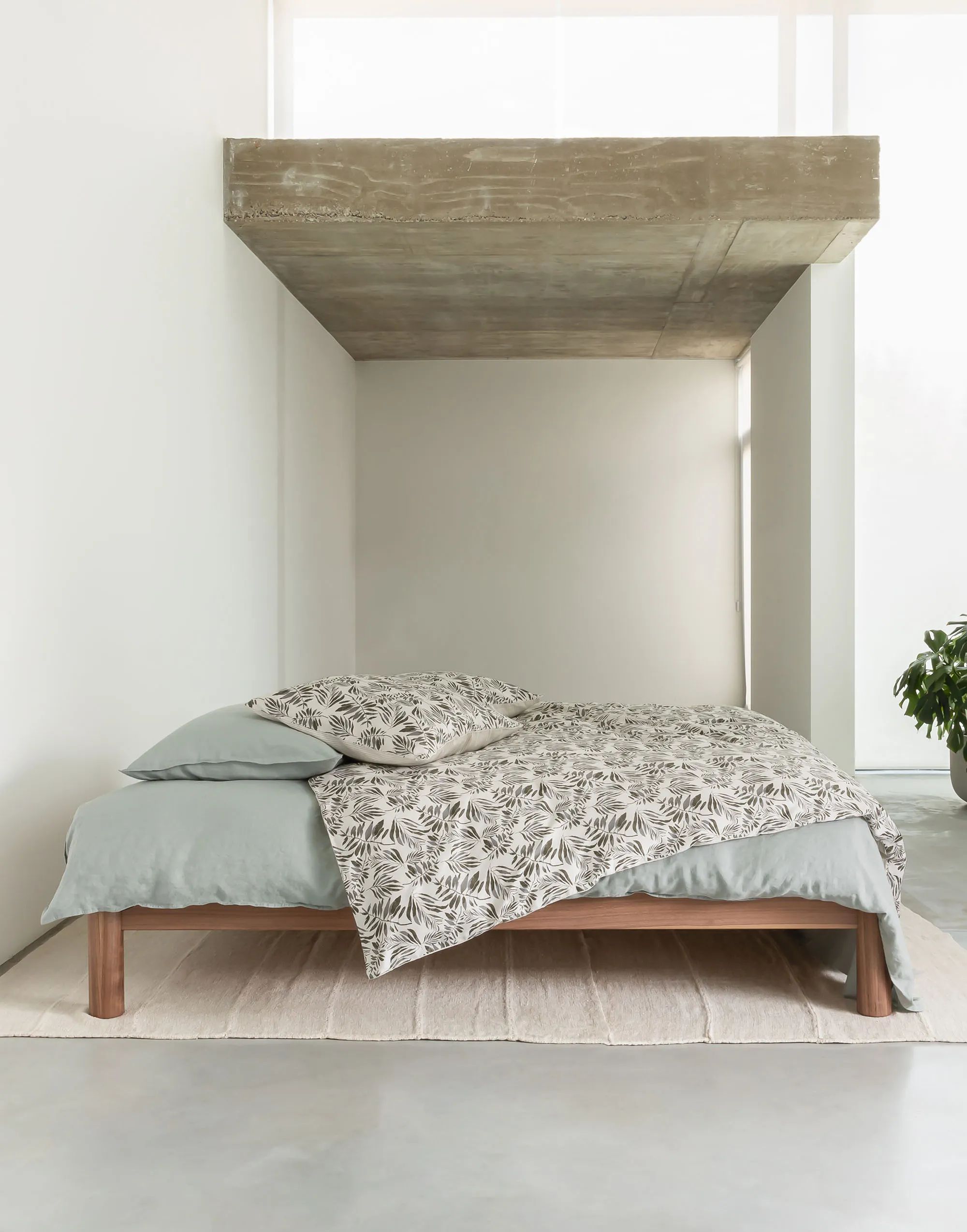 Marc O'Polo Sengetøj Mysen Sengetøj i Natural White, B140 x L200 cm, 2