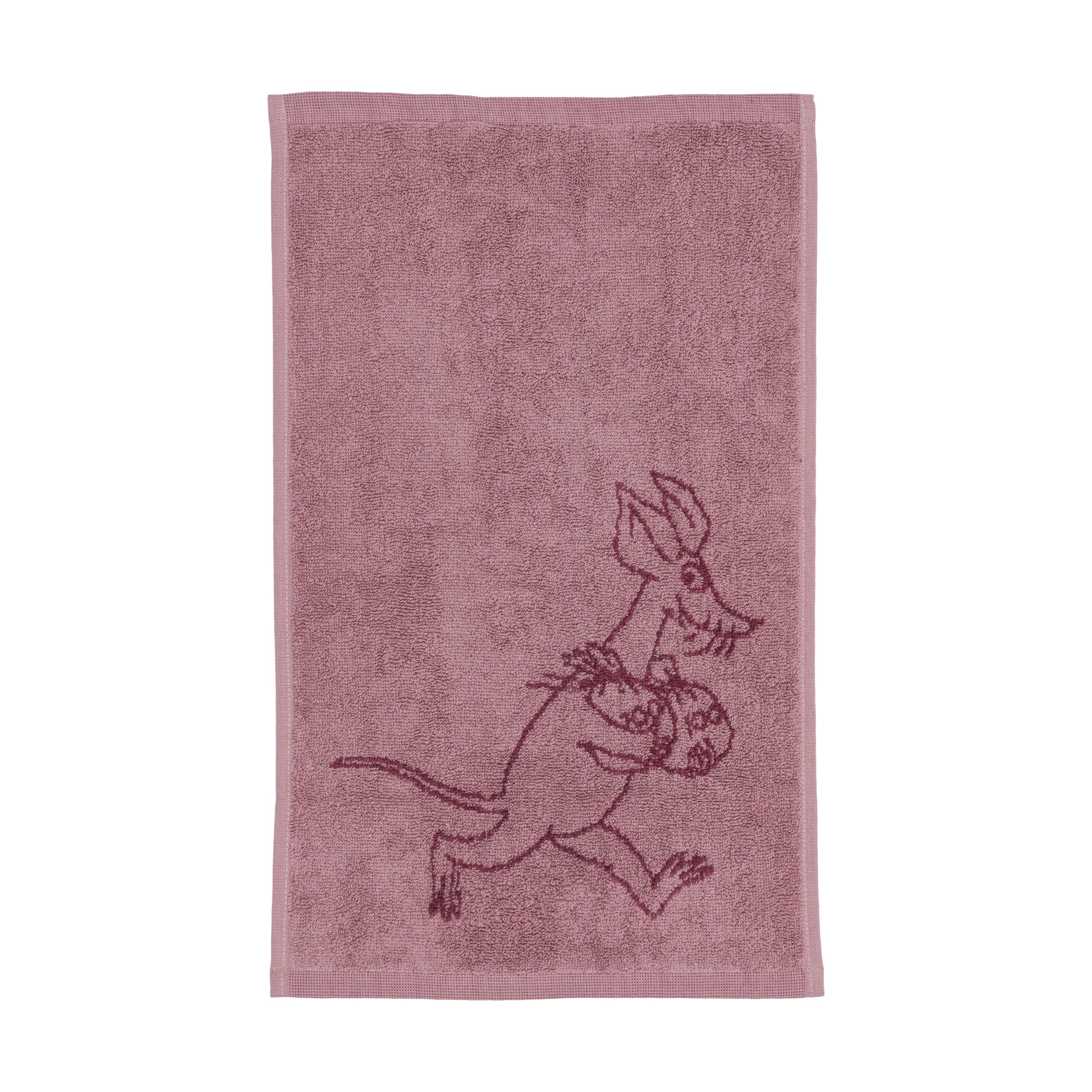 Moomin Arabia Håndklæder Arabia Badeværelse Håndklæde - Sniff i /Lilla, B30 x L50 cm, 1