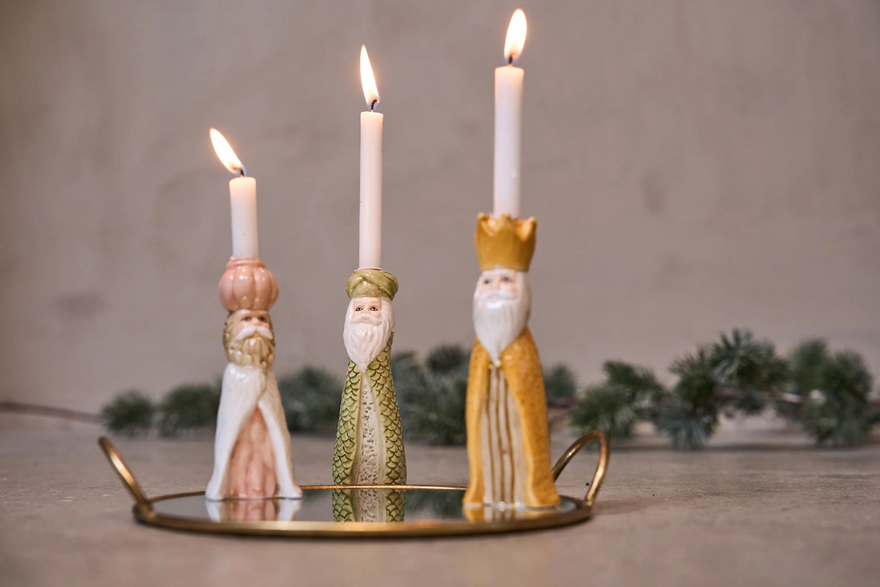 Speedtsberg Jule- og adventsstager Kronelysestage - Balthasar i 13 cm, 2