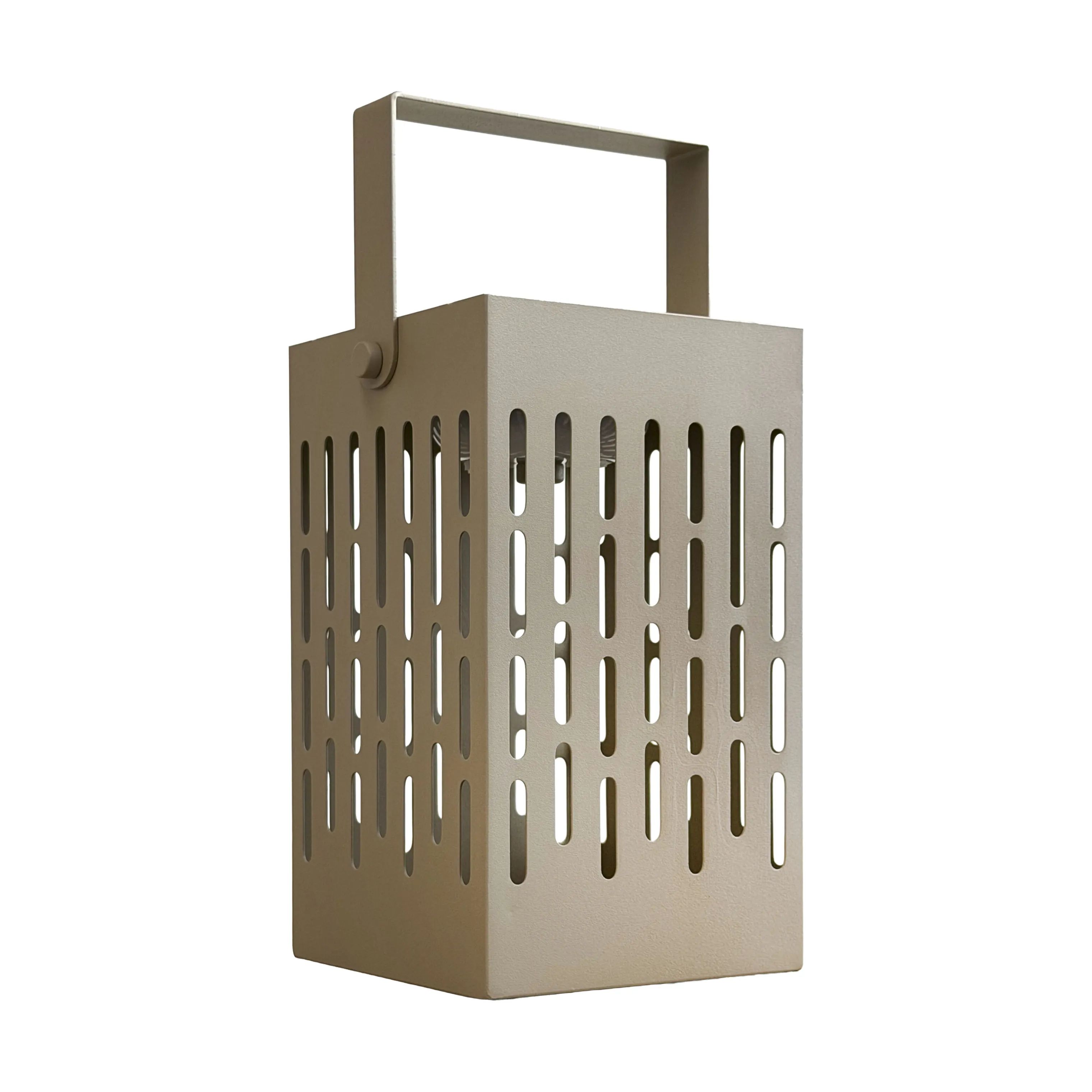 Dyberg Larsen Lanterner Luma Udendørs Solar Lanterne i Beige, 1