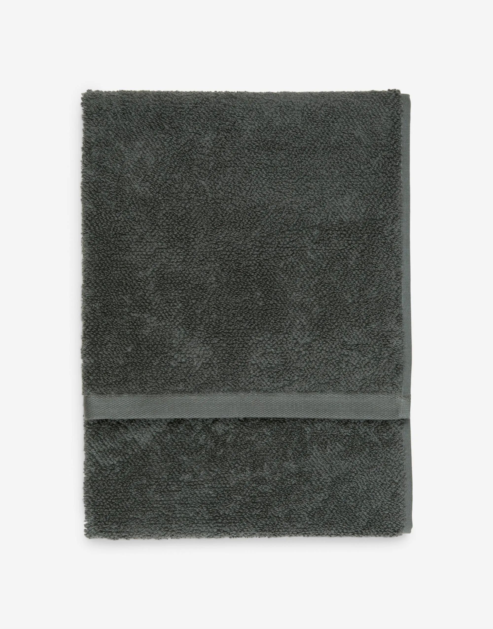 Marc O'Polo Håndklæder Timeless Håndklæde i Anthracite, B50 x L100 cm, 4