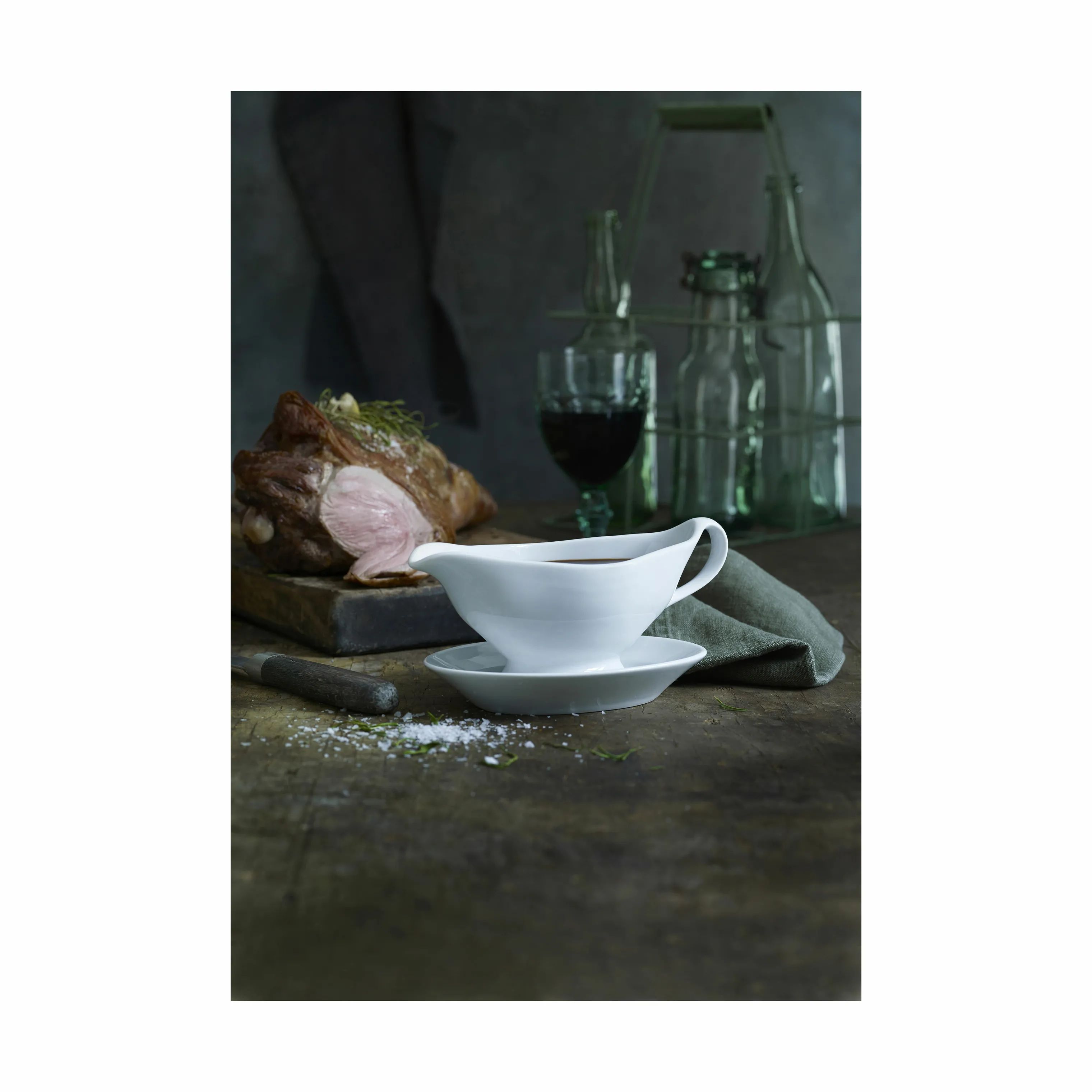 Pillivuyt Sovseskåle og -kander Sancerre Sovseskål i hvid, 32 cl, 2
