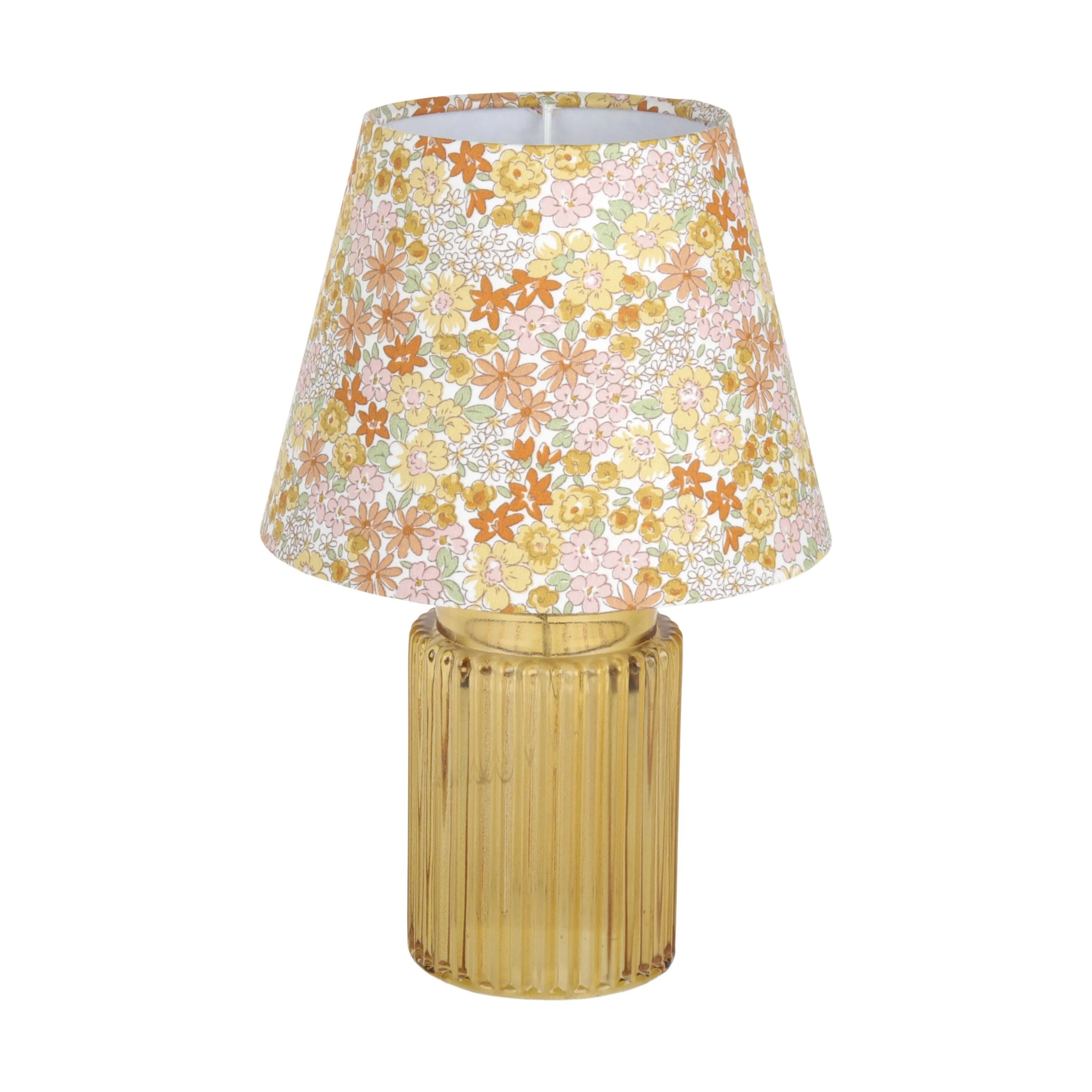 CASA Living LED-lamper LED Glaslampe i Gul, 27 cm, 1