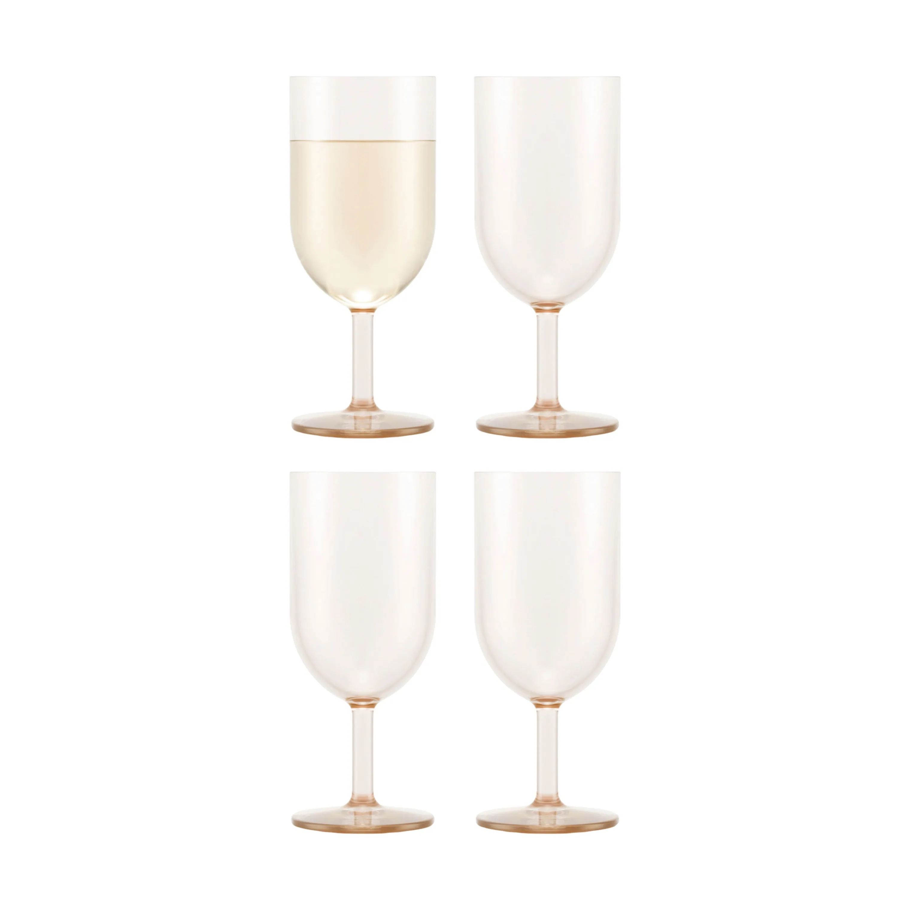 Bodum Hvidvinsglas Oktett Hvidvinsglas - 4 stk. i Strawberry, 1