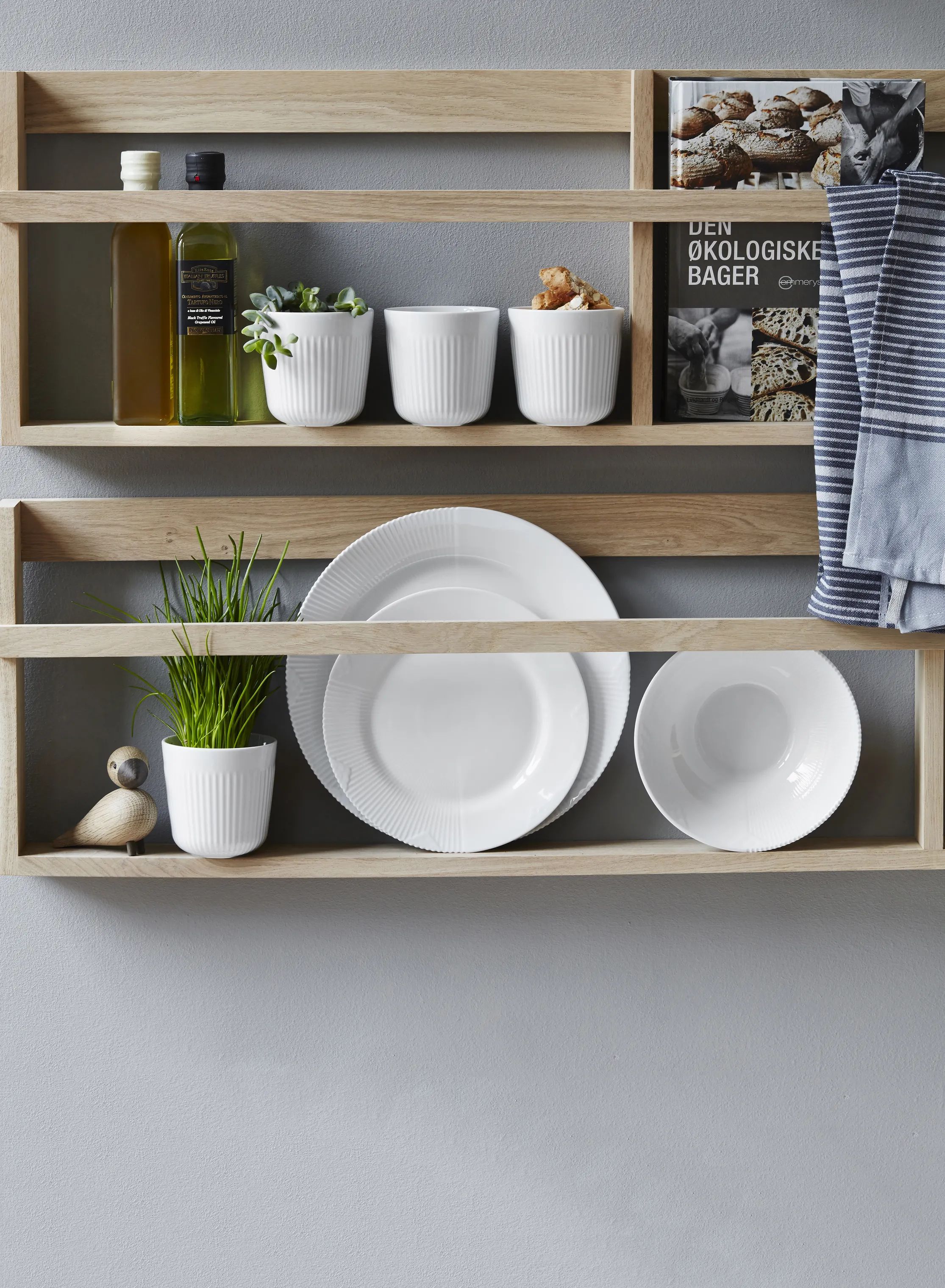 Royal Copenhagen Skåle Hvid Elements Skål i Hvid, 18 cm, 5