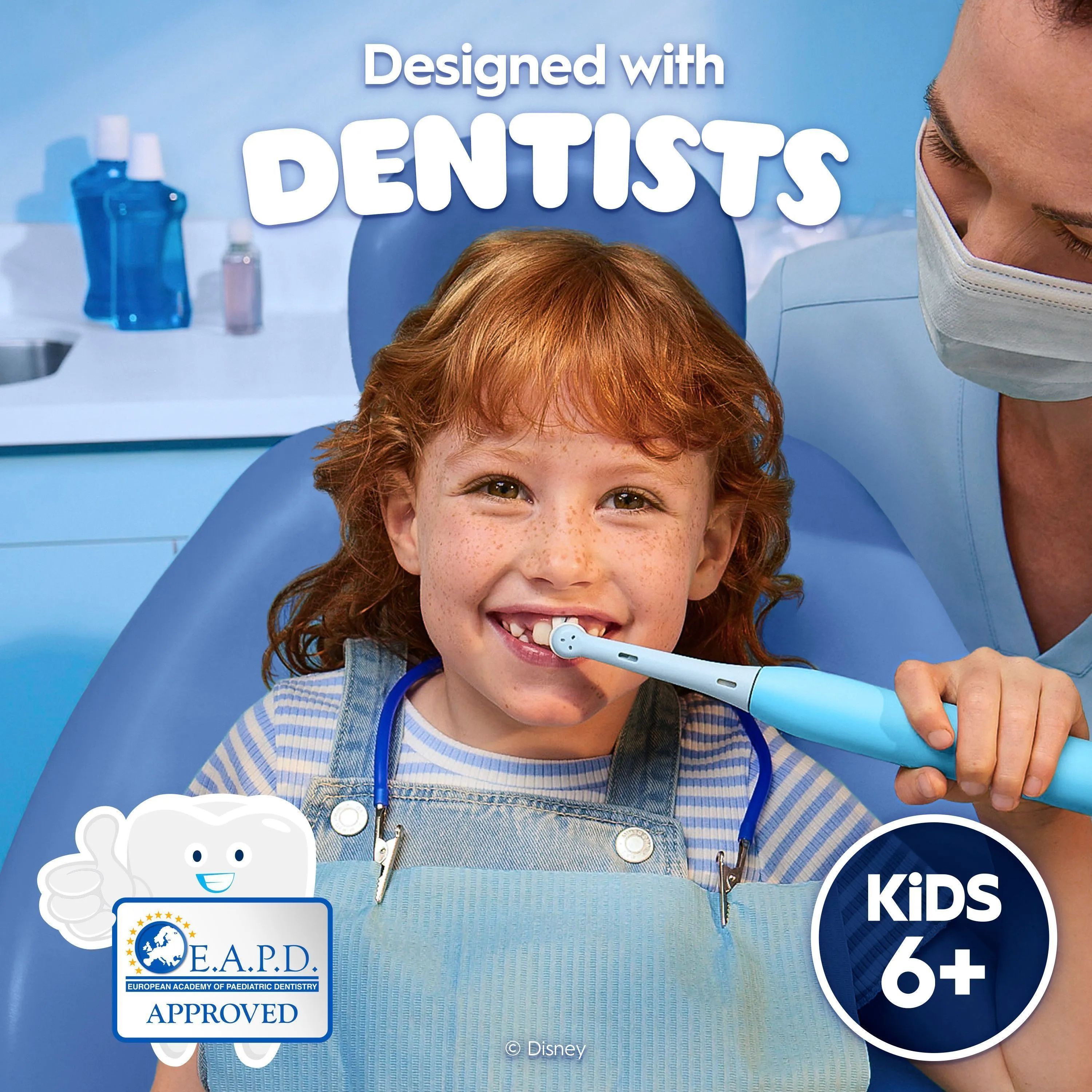 Oral-B Eltandbørster iO Kids Elektrisk Tandbørste i Stitch, 3