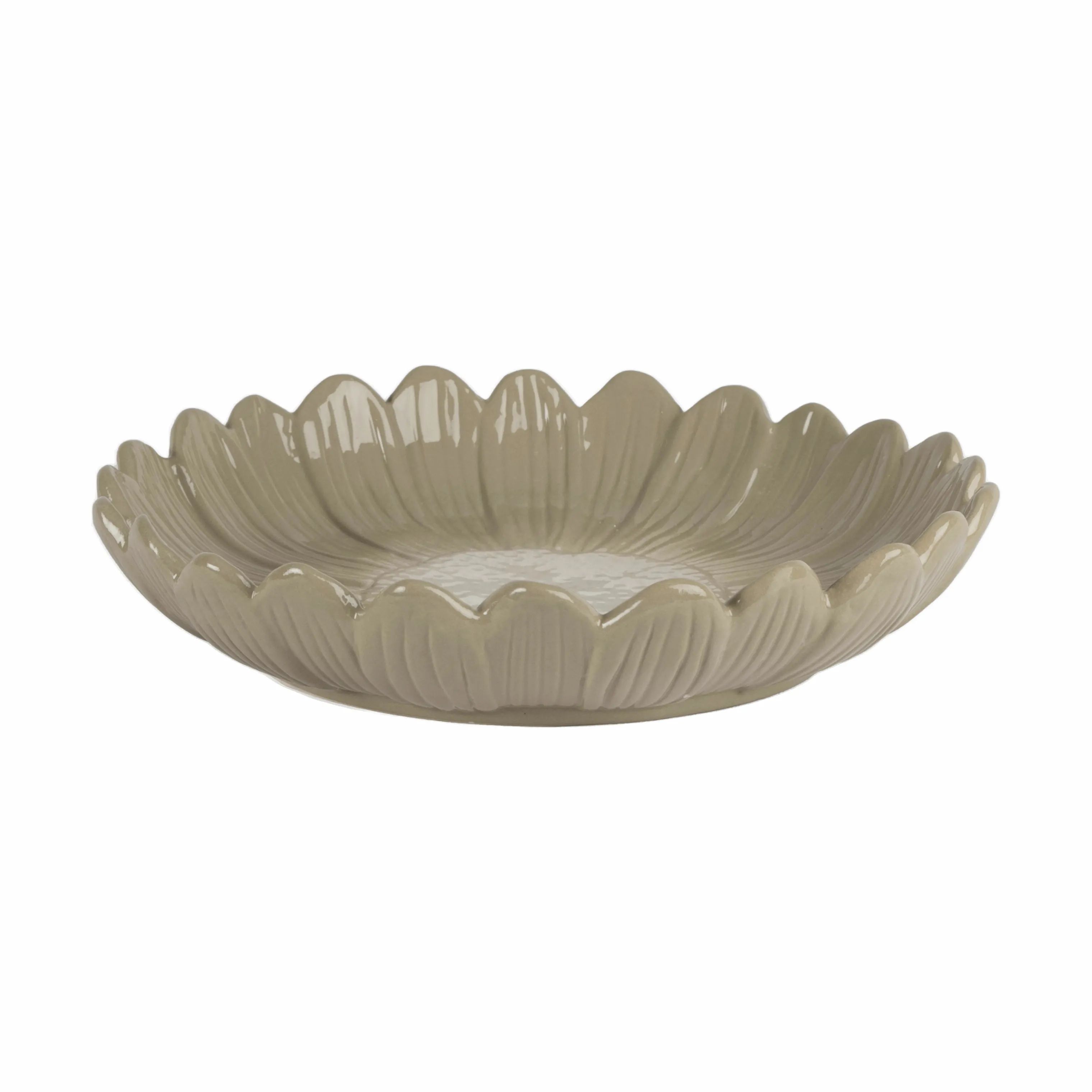 Sagaform Dybe tallerkener Dagny Dyb Tallerken i Beige, 27 cm, 3