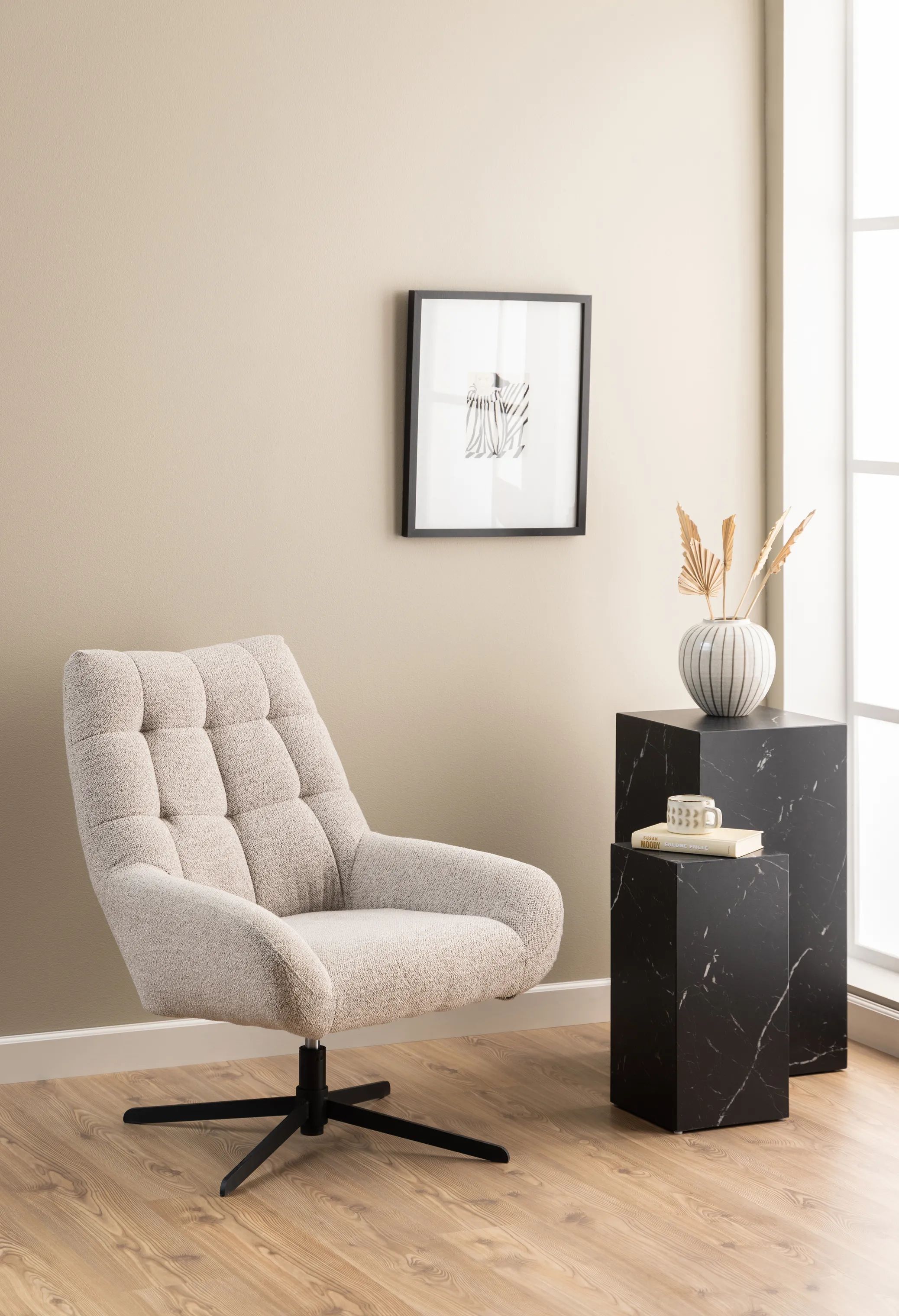 CASA Living Lænestole Paris Stol i Beige, 2