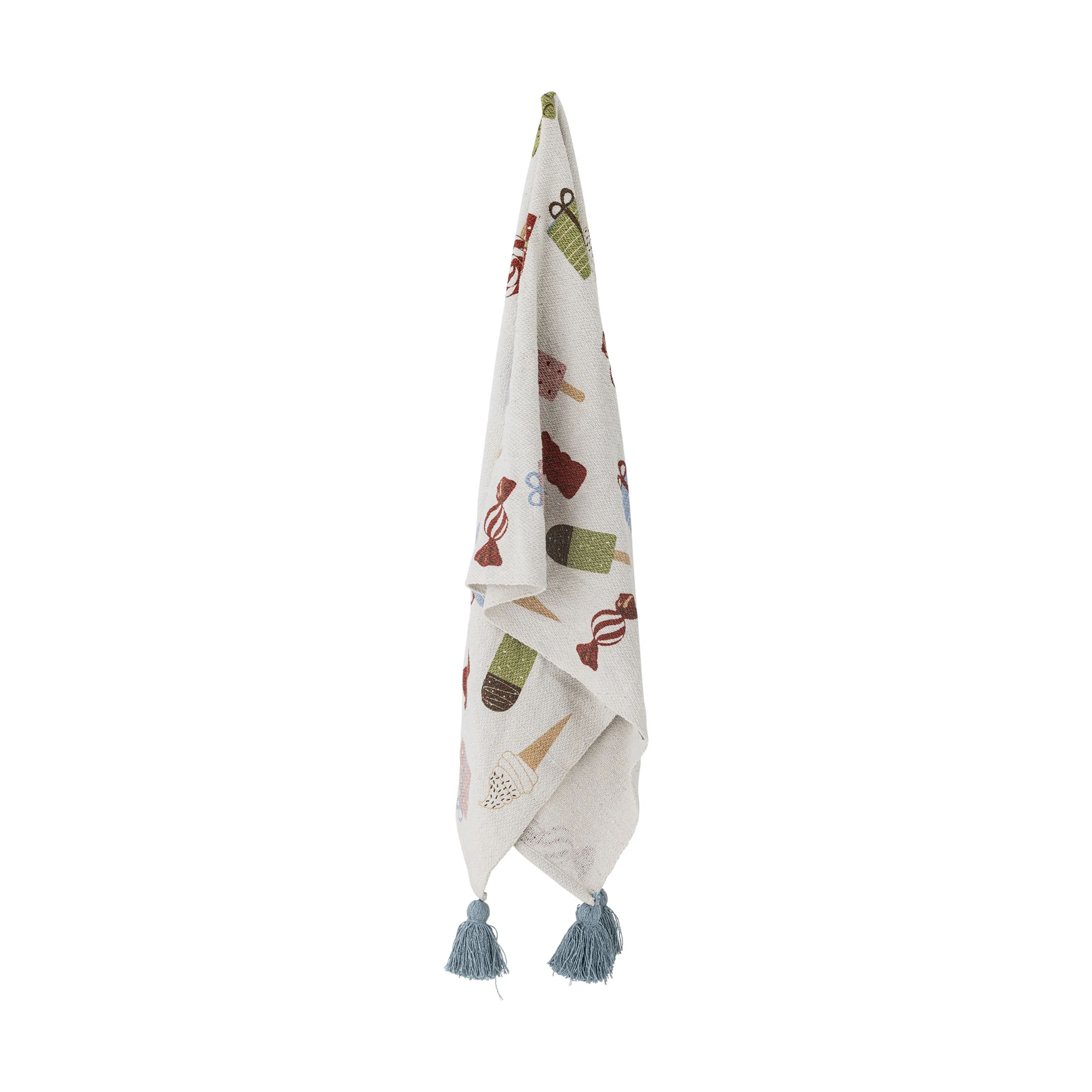 Bloomingville Mini Plaider Sweets Plaid i Natur, 4
