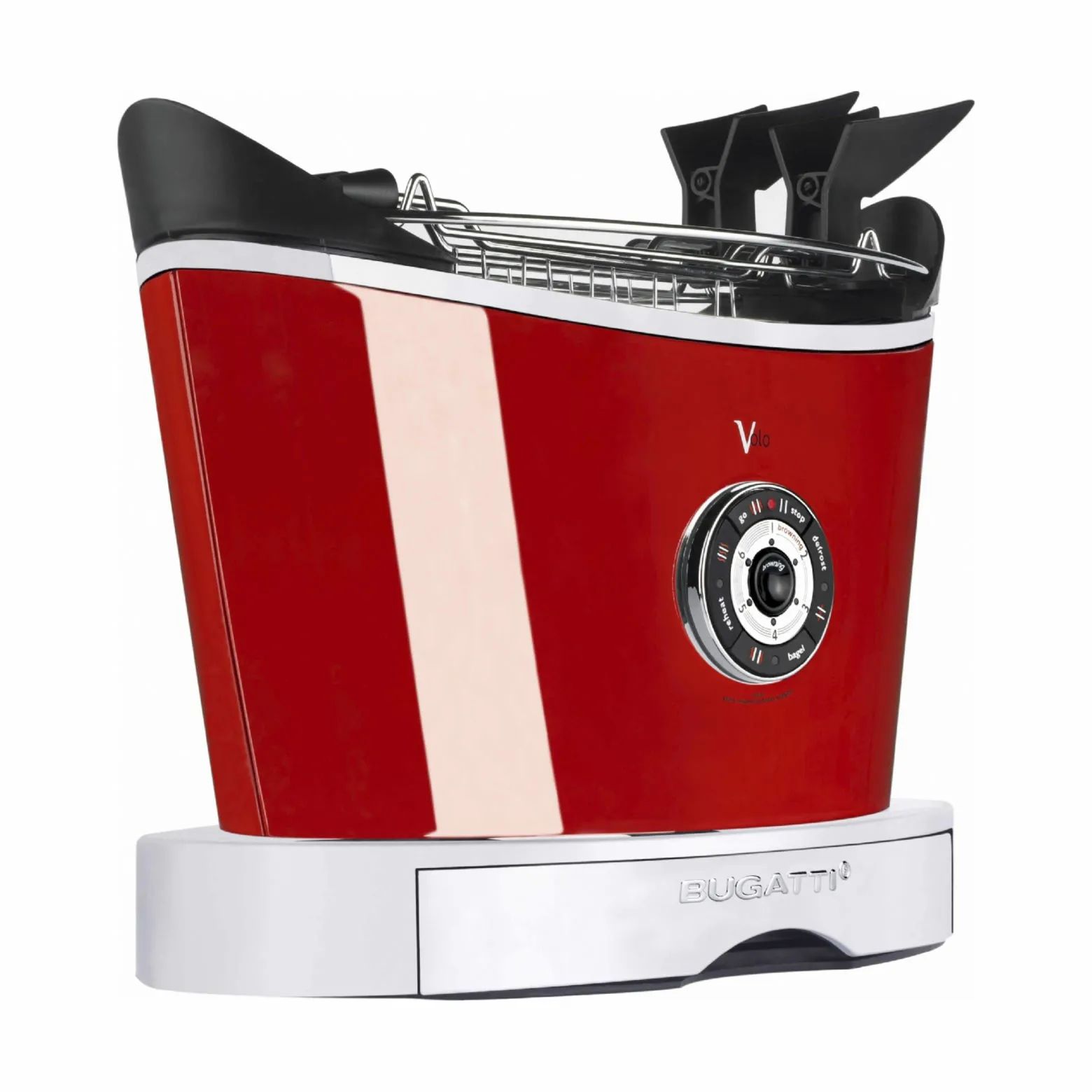 Casa Bugatti Brødristere Volo Brødrister i Hot rosso, 4