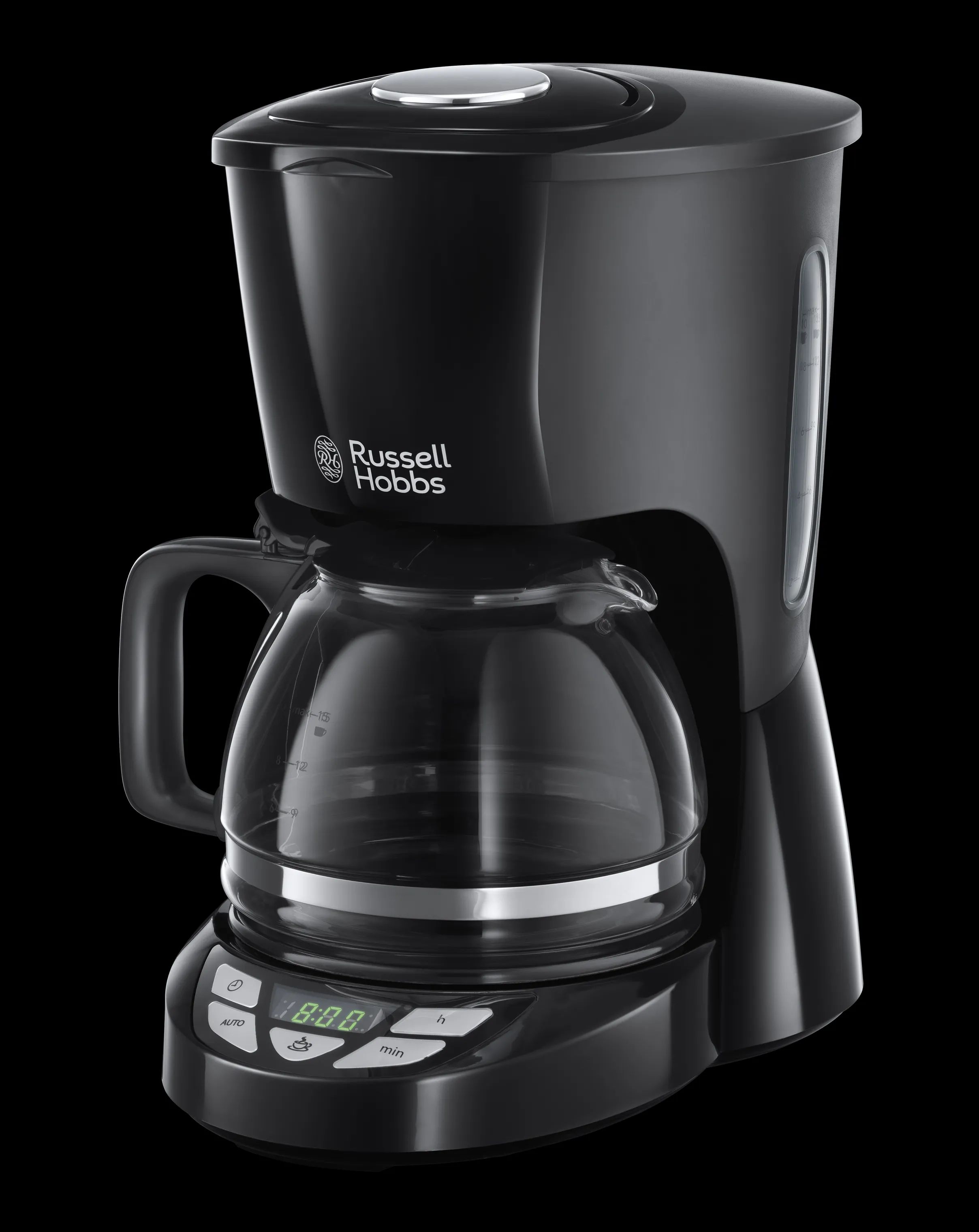 Russell Hobbs Kaffemaskiner Textures Plus+ Kaffemaskine i sort, 3