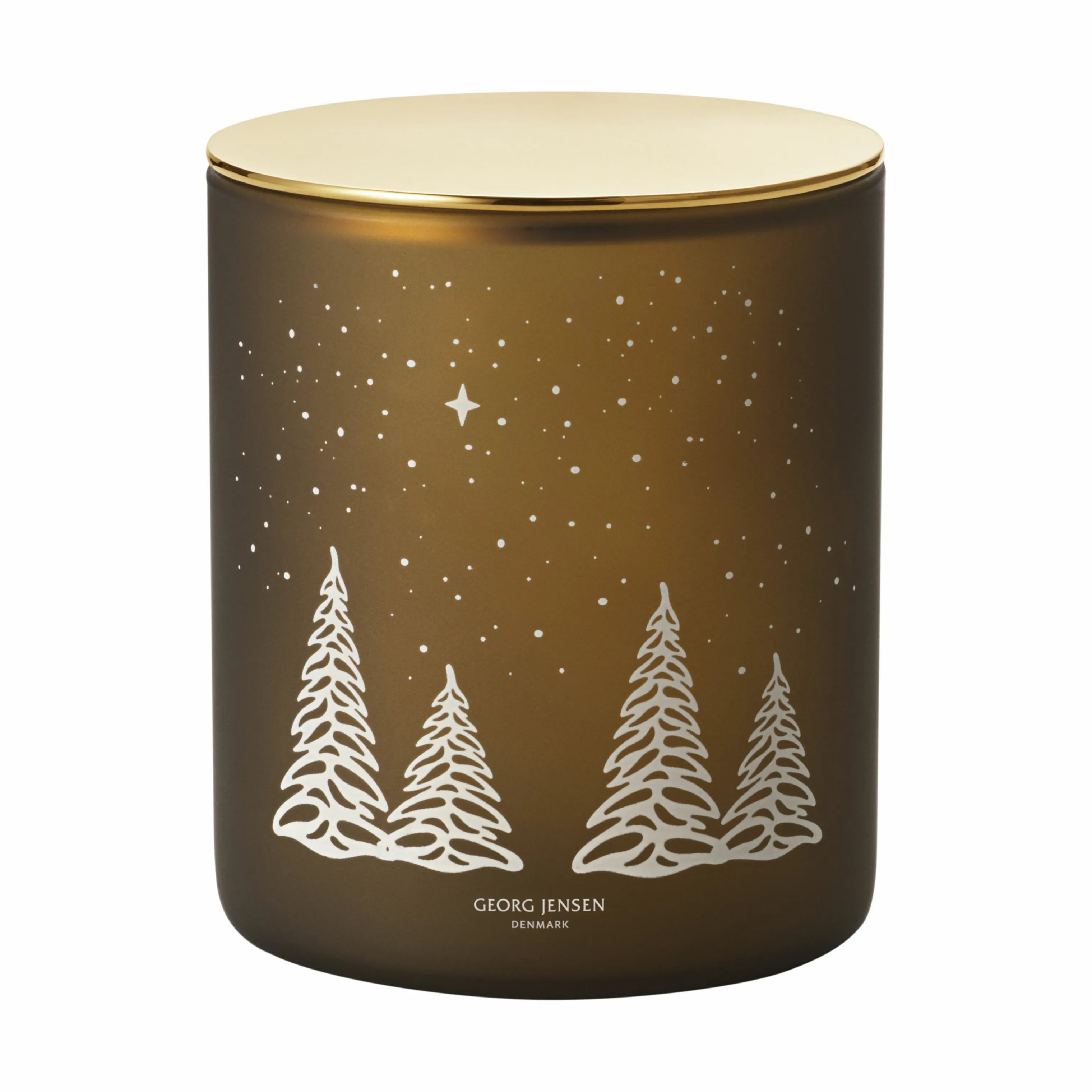Georg Jensen duftlys Christmas Collectibles CC 2023 Duftlys i ravfarvet, 1