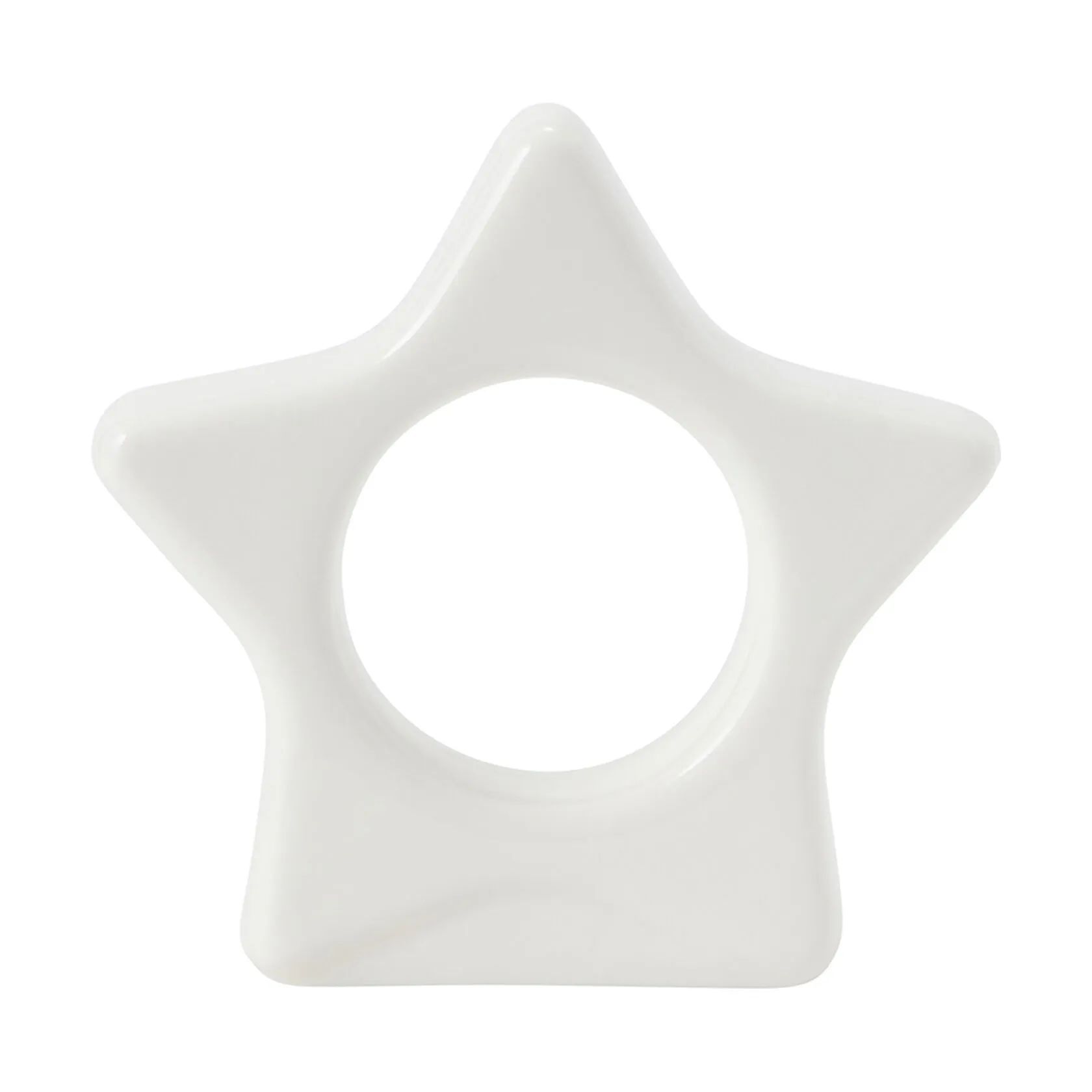 Lexington Servietringe og -holdere Holiday Collection 2025 Stjerne Servietring i White, 1